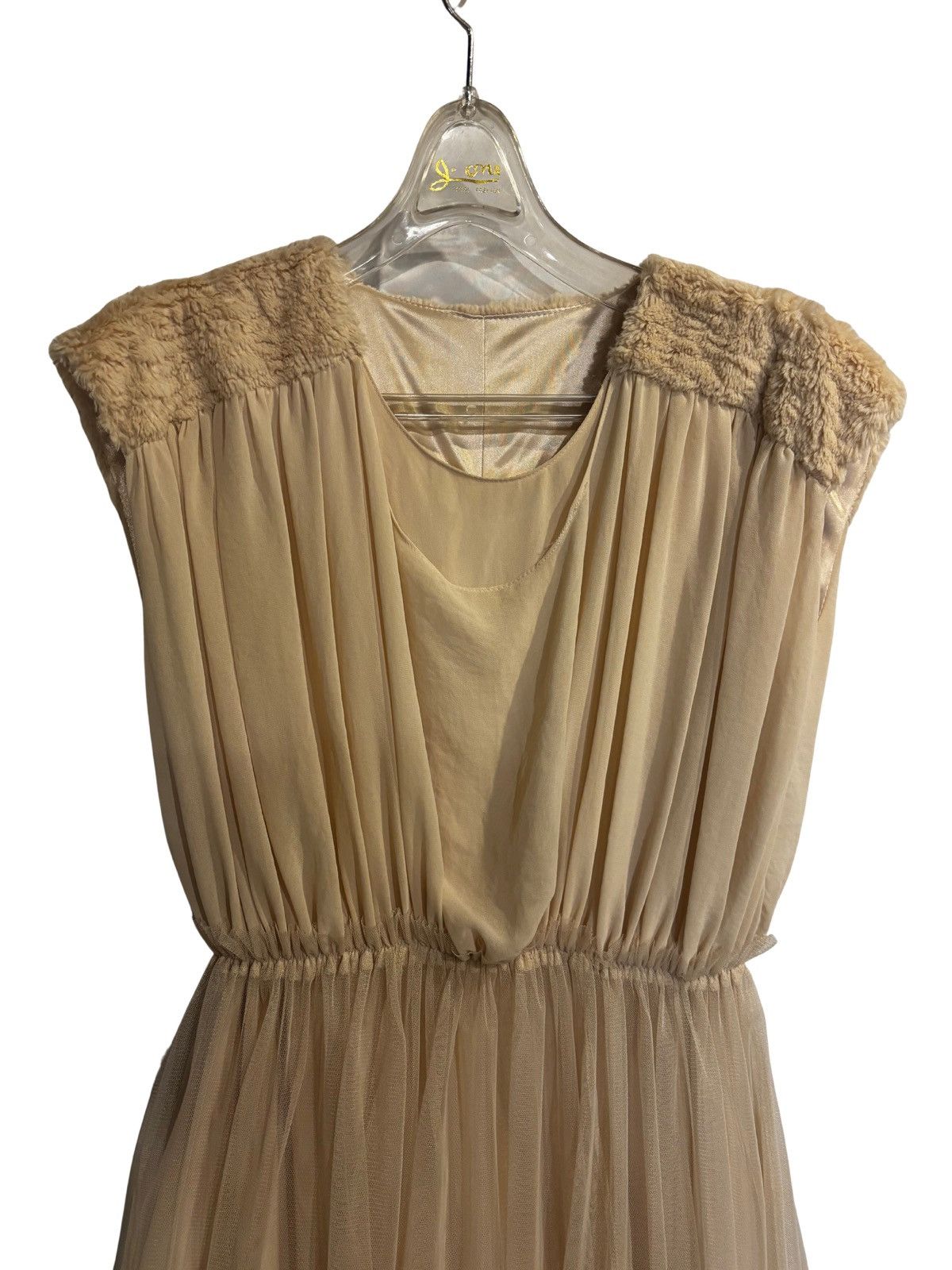 Other Cream Dress.wd1660 Size S / US 4 / IT 40 - 2 Thumbnail
