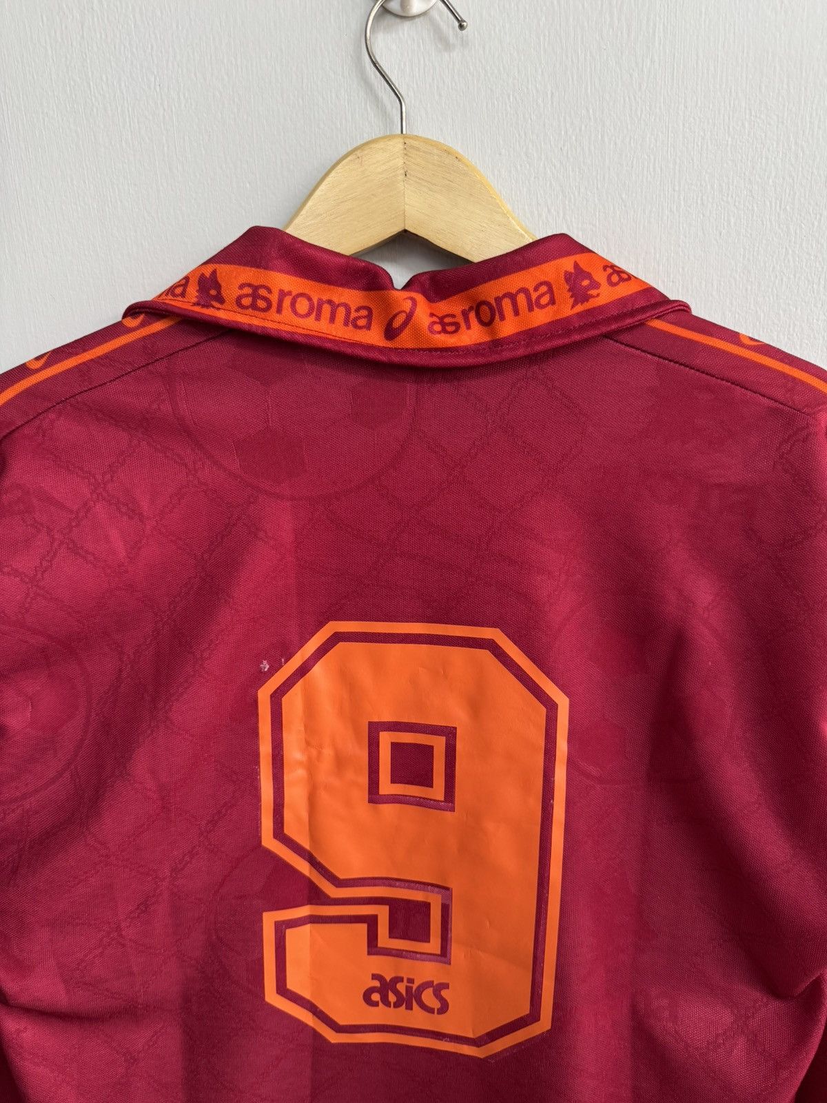 Asics AS ROMA HOME 1994 JERSEY LONGSLEEVE BY ASICS 🔥RARE🔥 Size US M / EU 48-50 / 2 - 7 Thumbnail