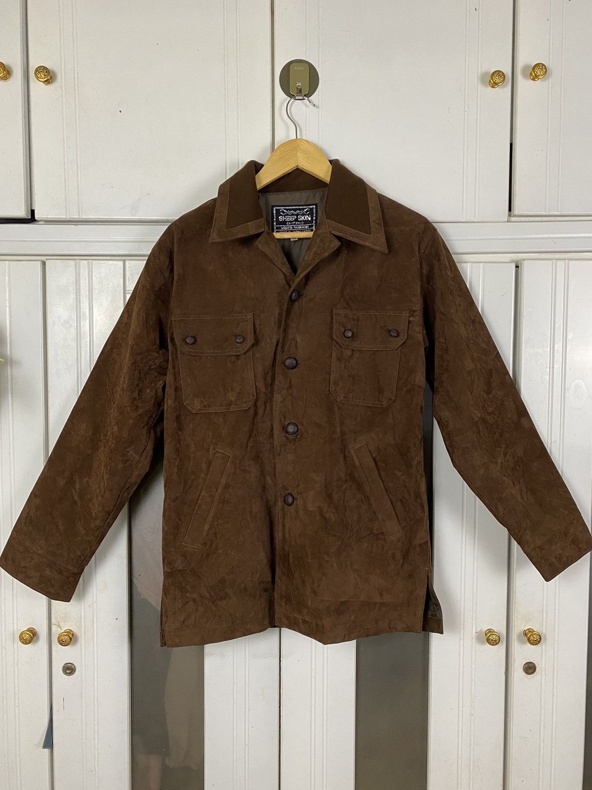 Japanese Brand × Vintage Vintage Men Jacket Sheep Skin Size US M / EU 48-50 / 2 - 1 Thumbnail