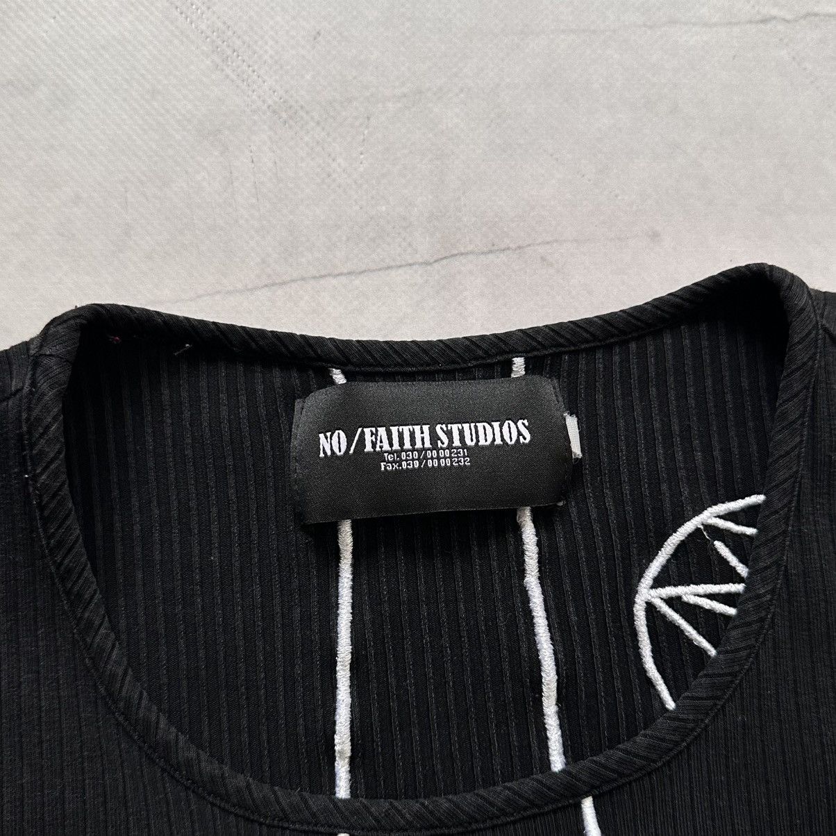 No Faith Studios No Faith Studios Lines Ribbed Tank Top Jaded London Style Size US S / EU 44-46 / 1 - 3 Thumbnail