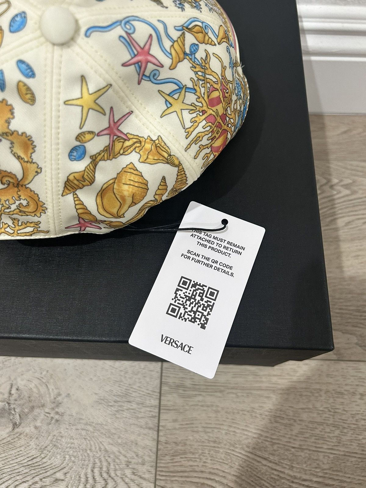 Versace Versace Barocco Baseball Cap Size ONE SIZE - 7 Thumbnail