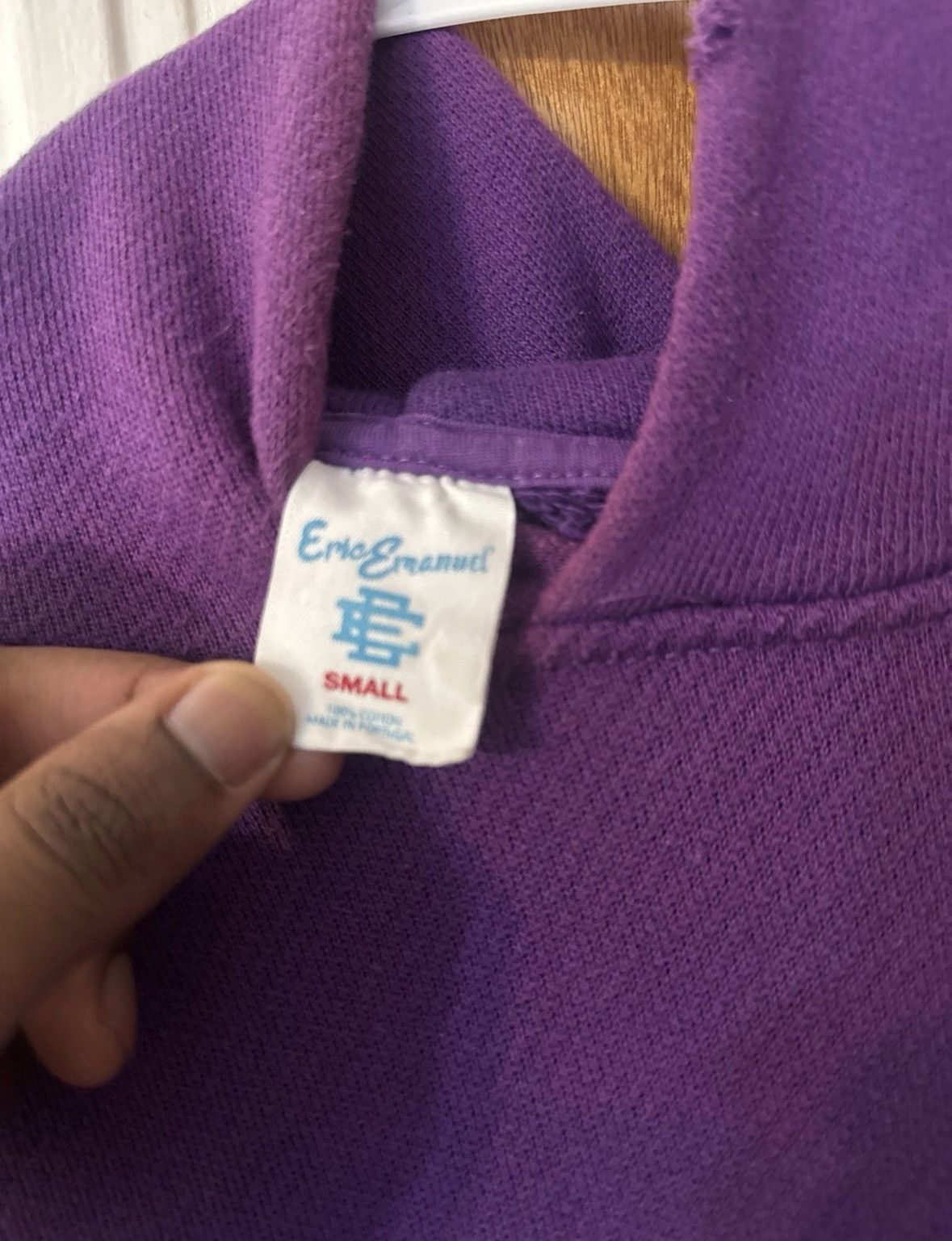 Eric Emanuel Eric Emanuel Basic Hoodie Purple/Green Size US S / EU 44-46 / 1 - 5 Thumbnail