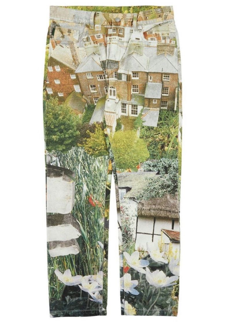 PLEASURES x PSYCHIC TV Garden 5 Pocket Denim Pants