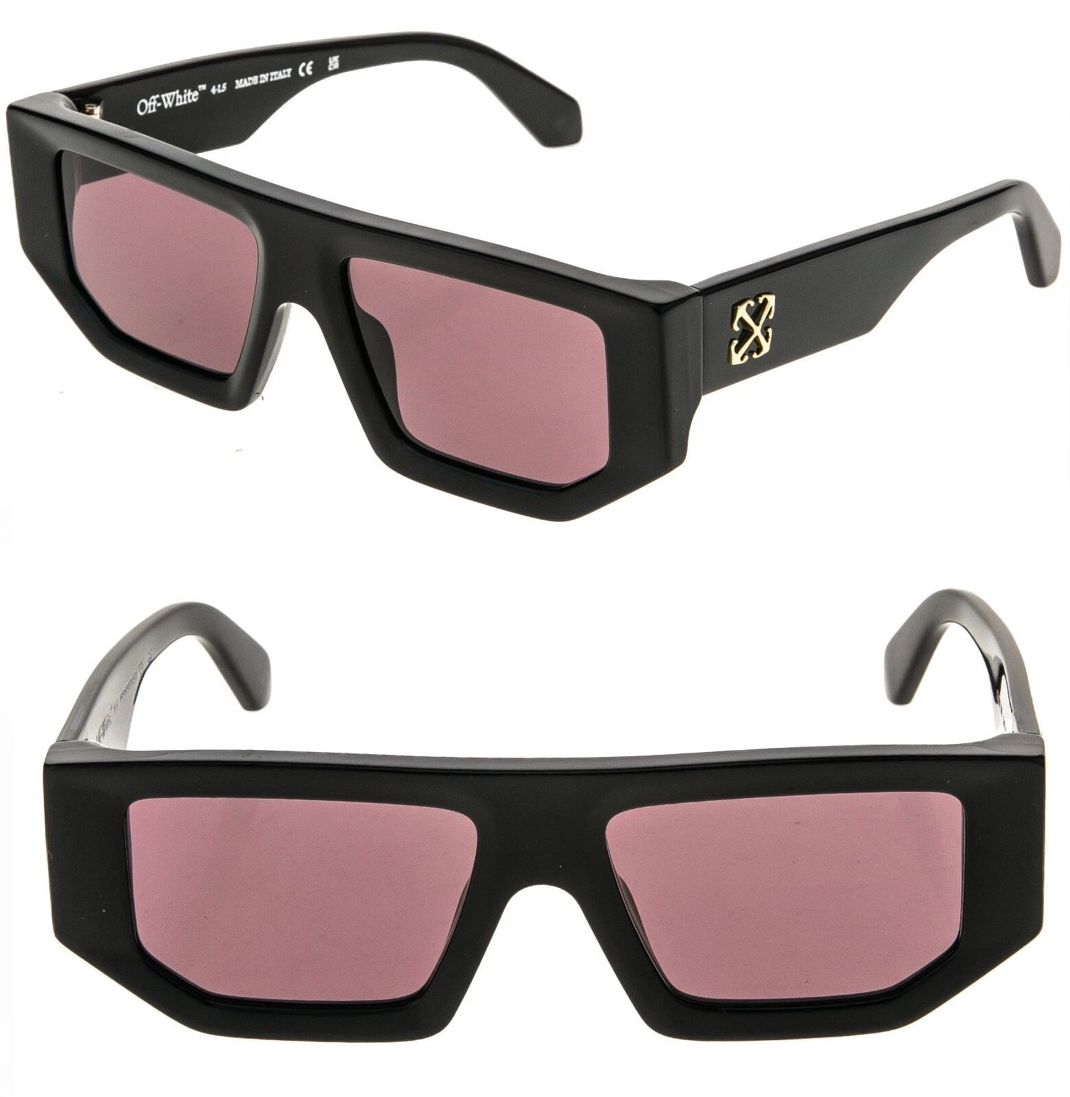 Off-White OFF-WHITE 13F OERI13F Black Purple VANCOUVER Sunglasses Size ONE SIZE - 1 Thumbnail