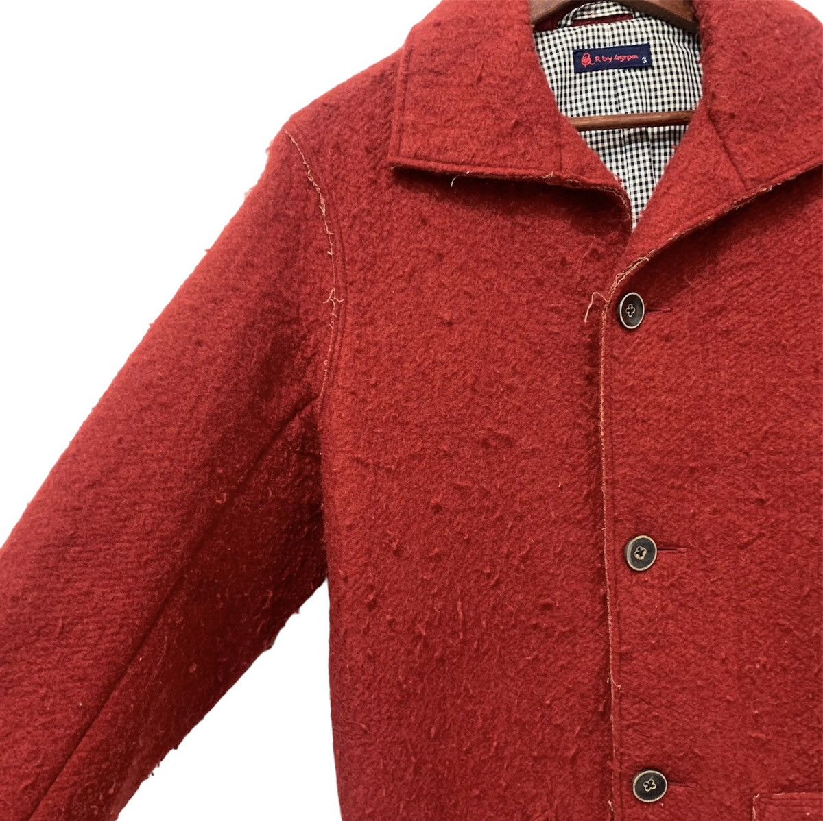 45rpm VINTAGE 45RPM STUDIO CO LTD WOOL JACKET Size M / US 6-8 / IT 42-44 - 6 Thumbnail