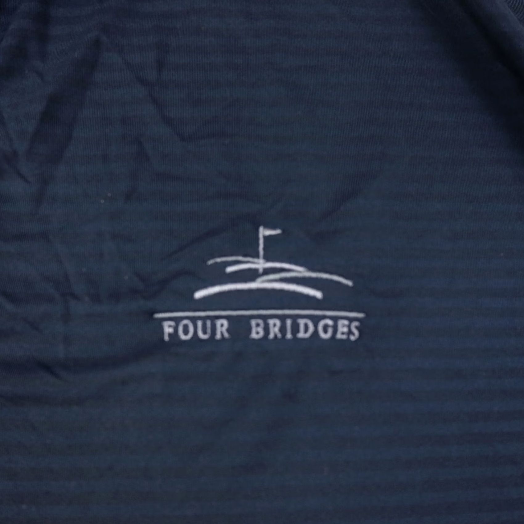 Footjoy FootJoy Polo Shirt Mens L Black Performance Four Bridges Butler Warren Golf Men Size US L / EU 52-54 / 3 - 2 Thumbnail