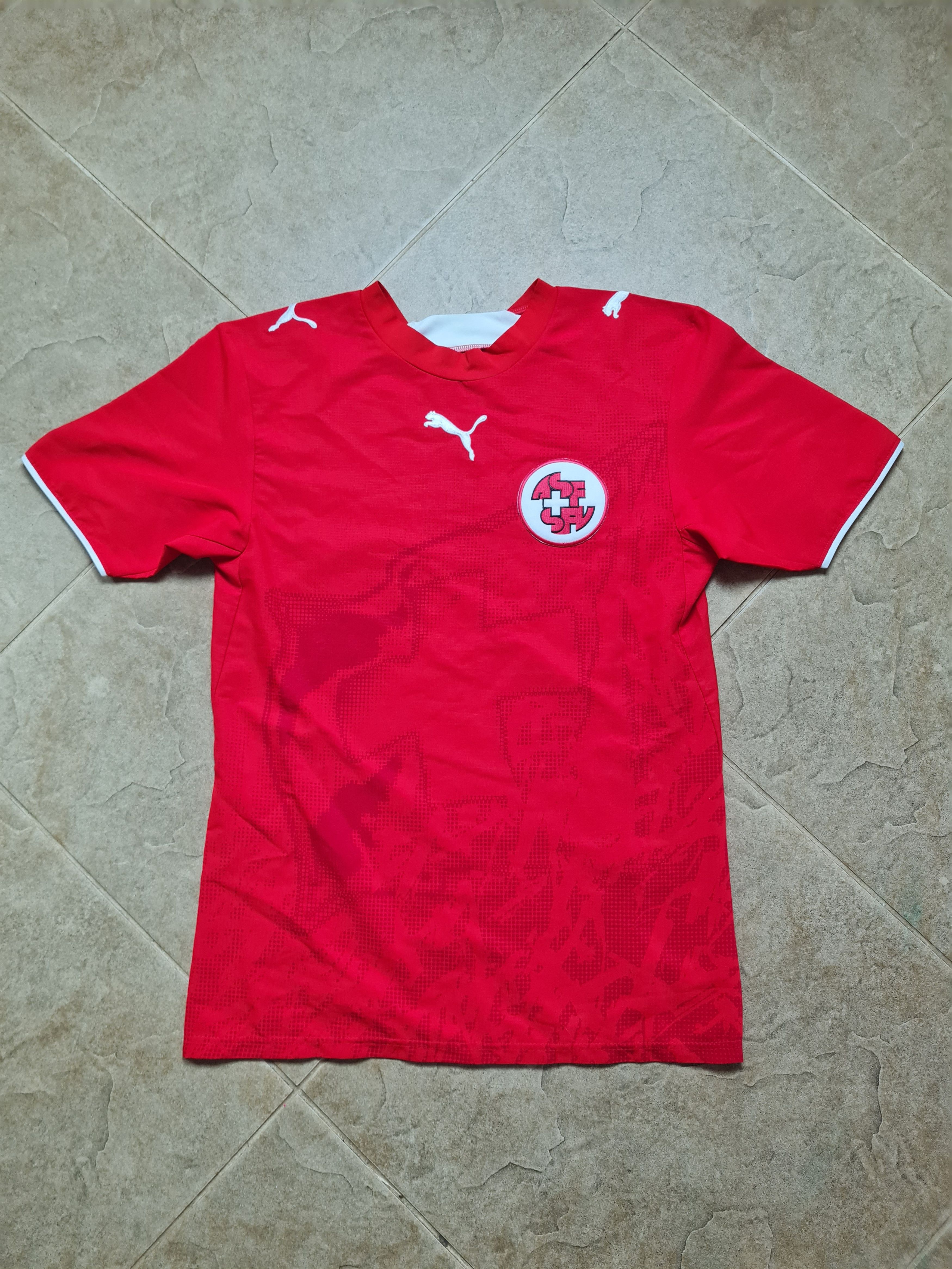 Puma Vintage Jersey Switzerland Puma 2006/2008 Football Shirt Size US XS / EU 42 / 0 - 7 Thumbnail