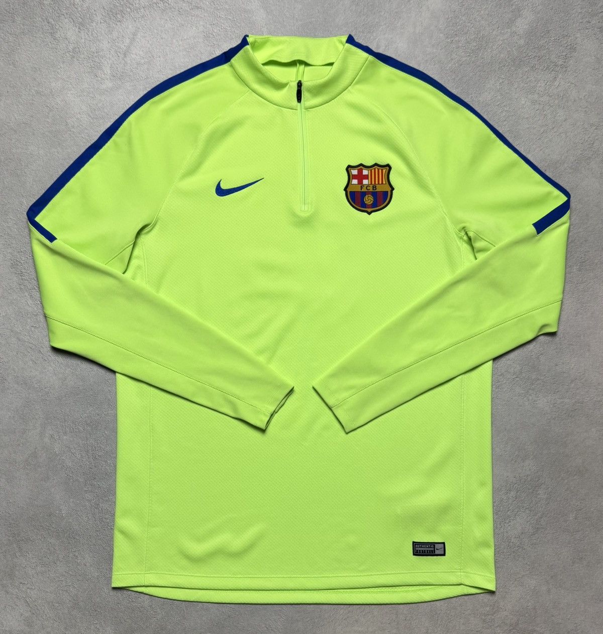 Nike Barcelona 2016 2017 Football Soccer Drill Top Nike Size US L / EU 52-54 / 3 - 1 Thumbnail
