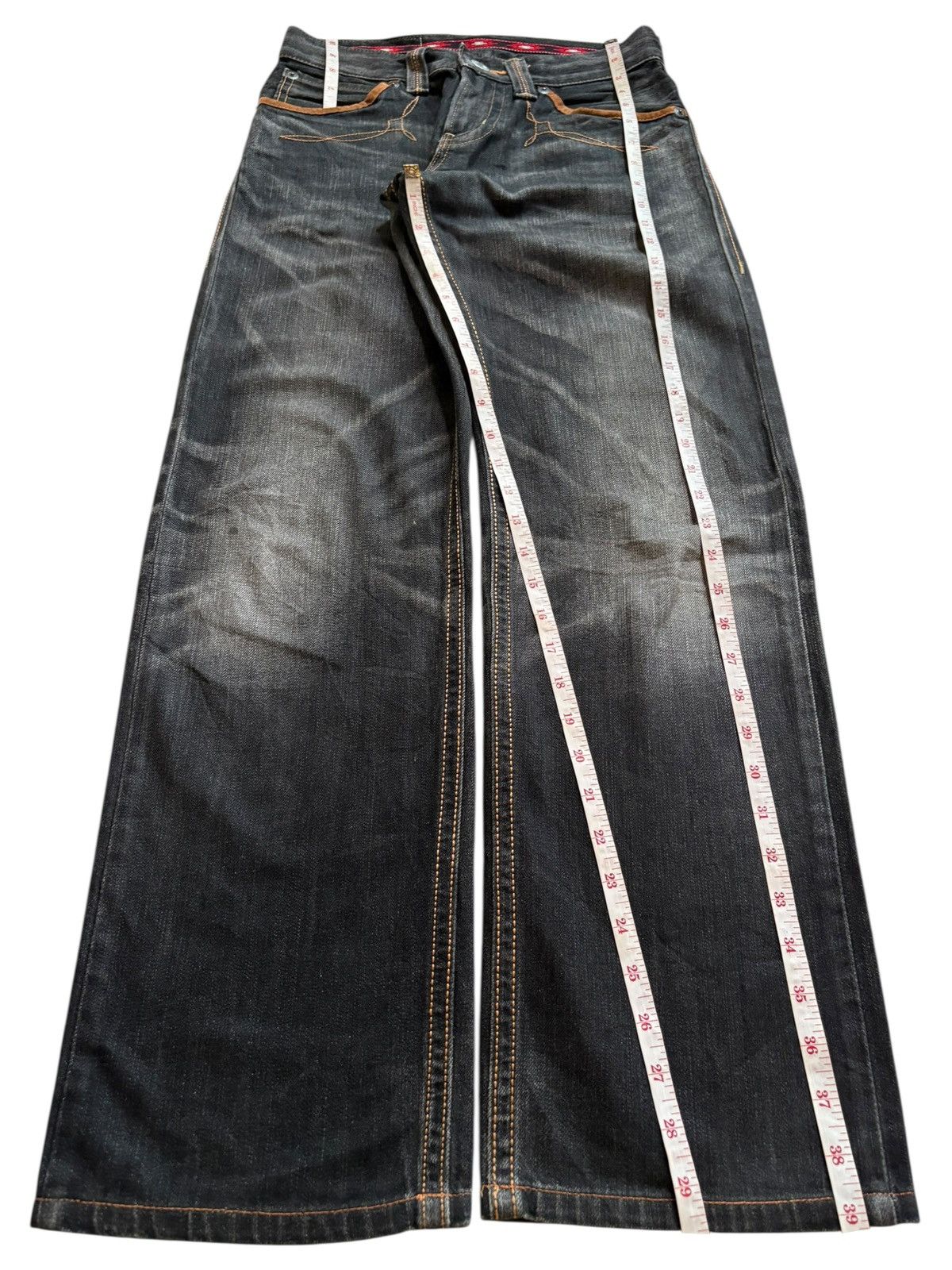 Edwin Exclusive Vintage Edwin Faded Wash Baggy Jeans Size US 28 / EU 44 - 13 Thumbnail