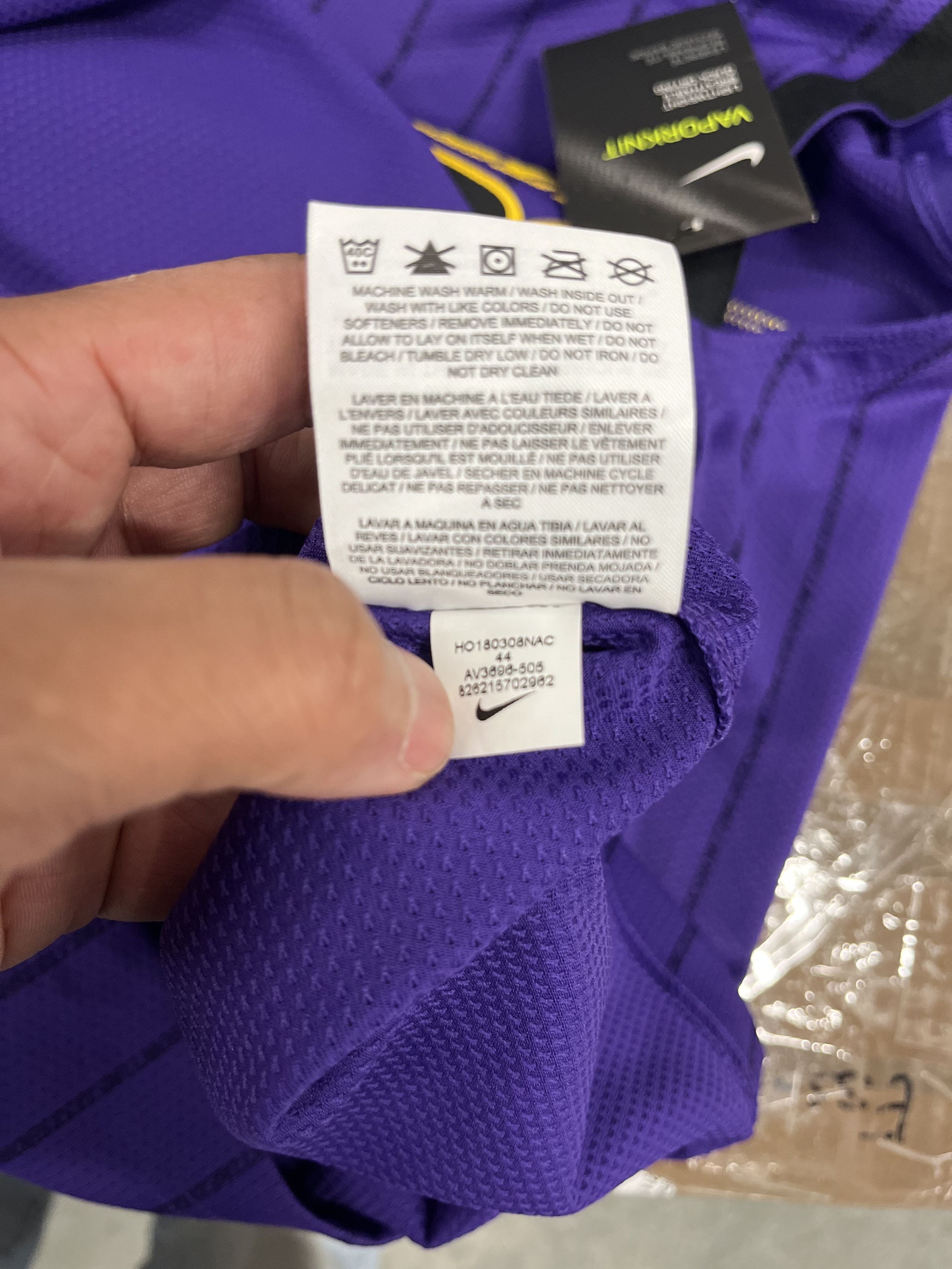 Nike Nike Kobe Bryant #24 Lore Series Jersey Lakers City M Size US M / EU 48-50 / 2 - 8 Thumbnail