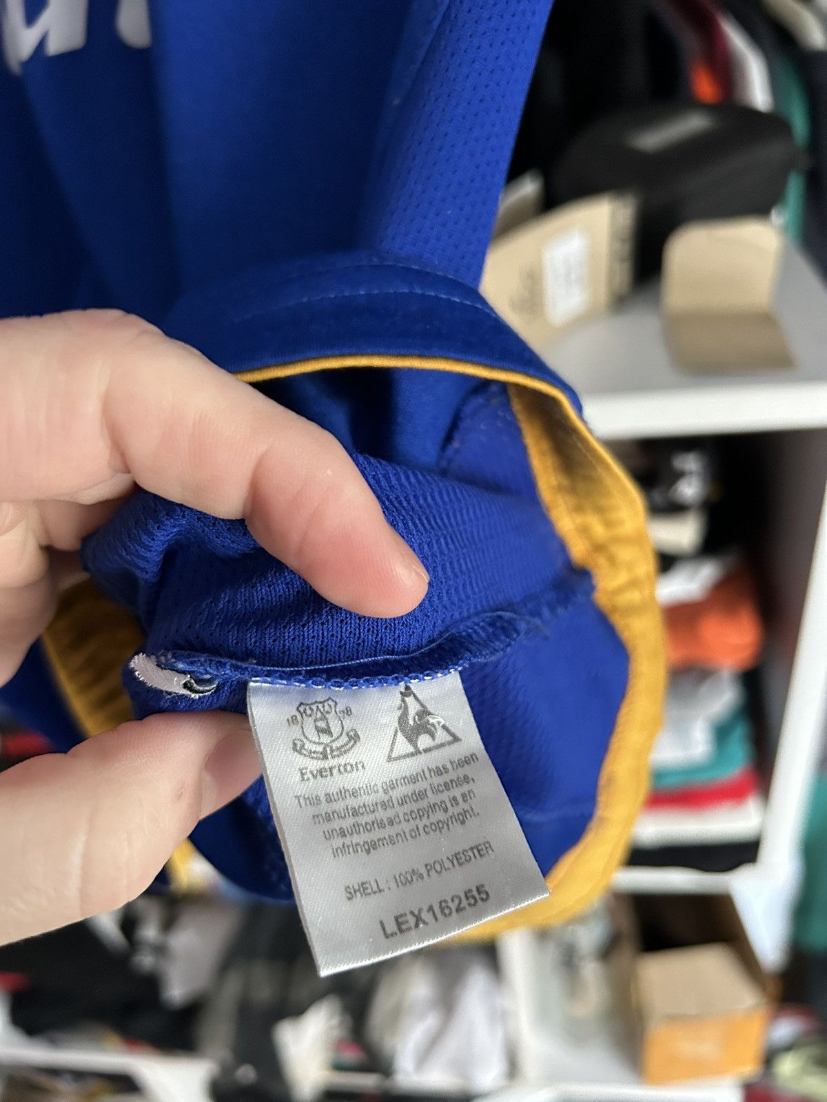 Le Coq Sportif × Vintage Everton Le coq sportif Home 2011 football shirt jersey Size US S / EU 44-46 / 1 - 6 Thumbnail