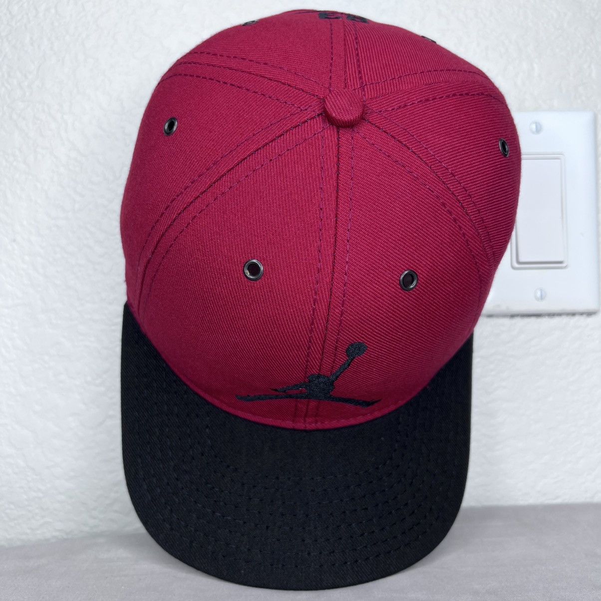Nike Vintage 90s Nike Air Jordan Jumpman 23 Swoosh Logo Snapback Size ONE SIZE - 7 Thumbnail
