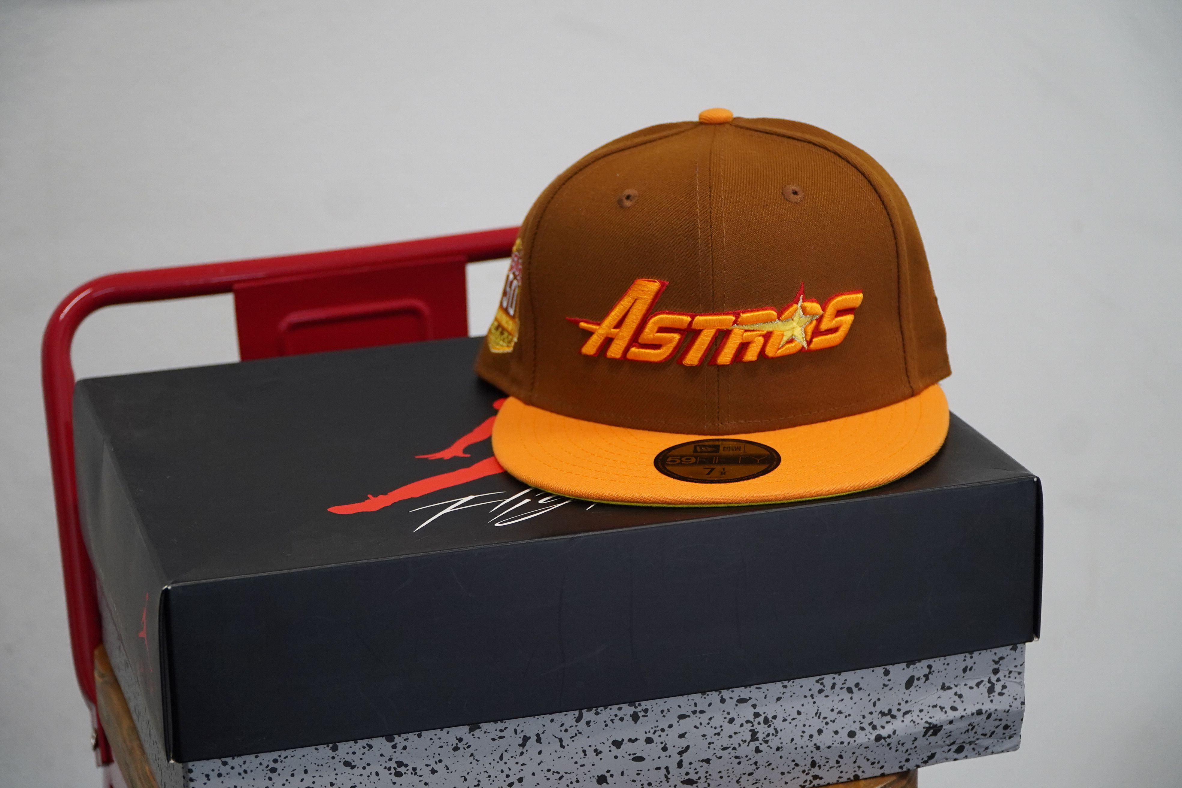 NEW ERA × FELT Houston Astros-7 1/2✨️ New Era Astros 59Fifty Felt Fitted Cap | Foot Locker