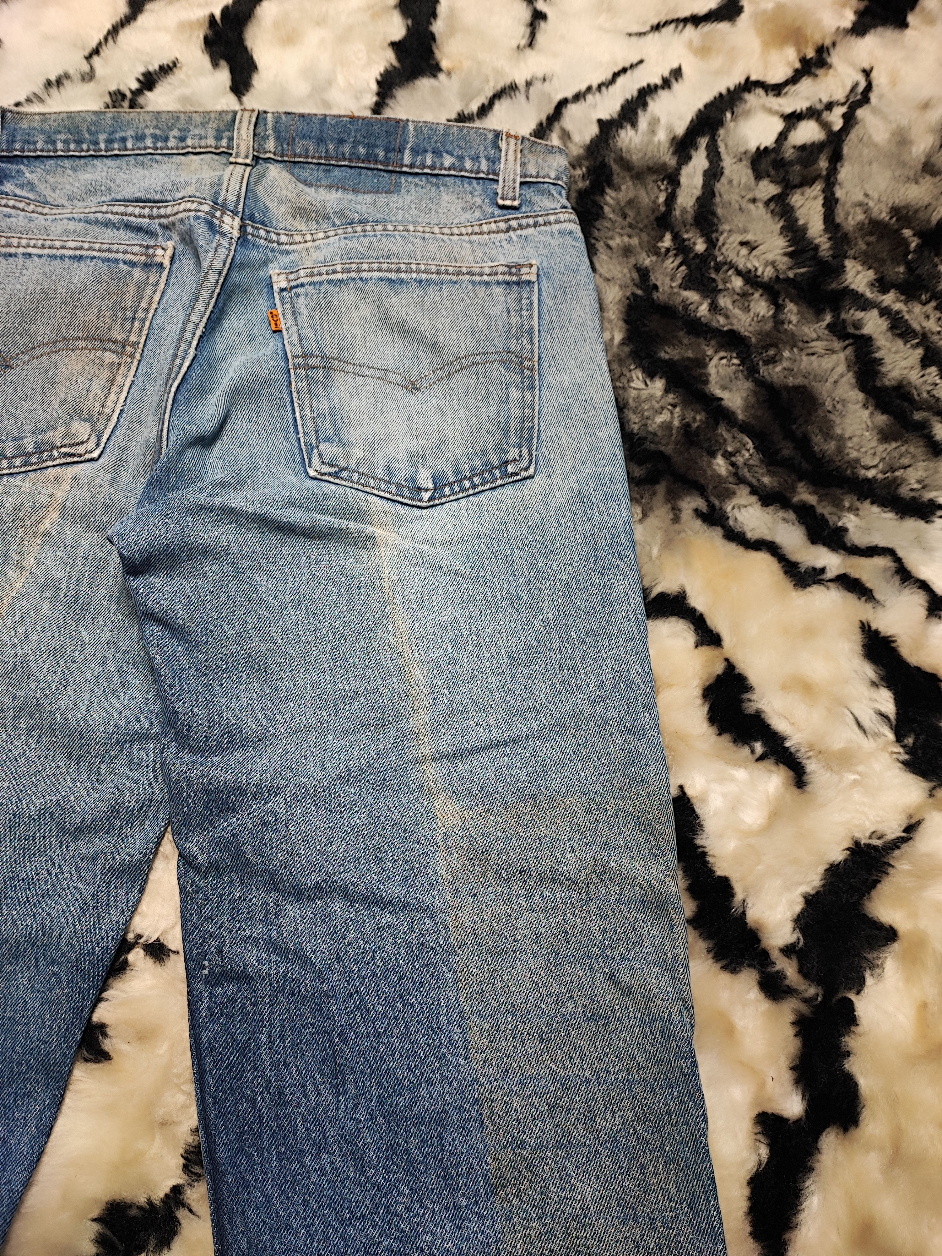 Jean 70s Vintage Levi’s Oren Tag Faded Jeans 32x34 Size US 32 / EU 48 - 11 Thumbnail