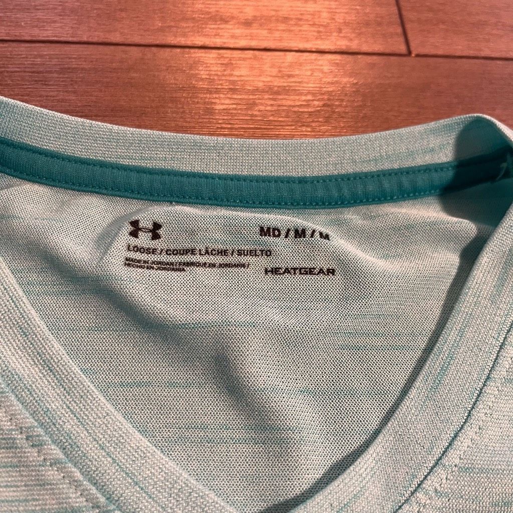 Under Armour Under Armour Blue Athletic Workout Shirt Women Medium Bin J- Size M / US 6-8 / IT 42-44 - 3 Thumbnail