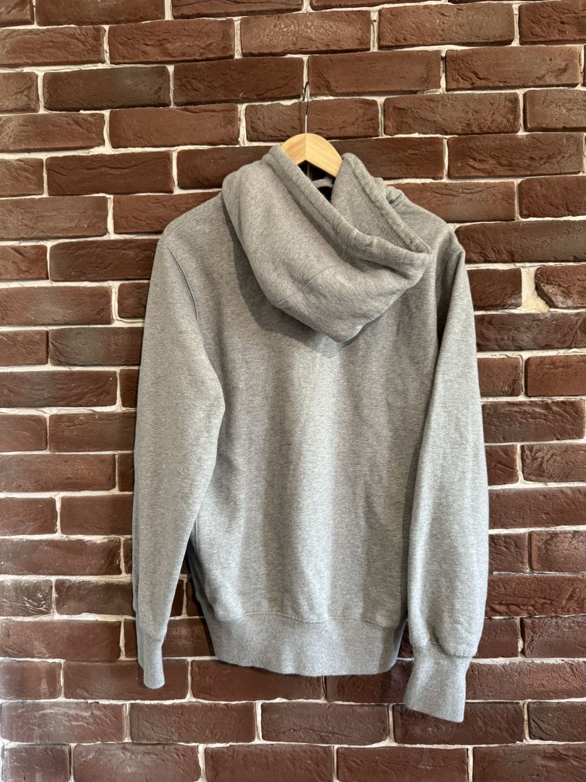 Aime Leon Dore Aime Leon Dore Gray Embroidered Logo Hoodie Medium Hype Size US M / EU 48-50 / 2 - 2 Thumbnail
