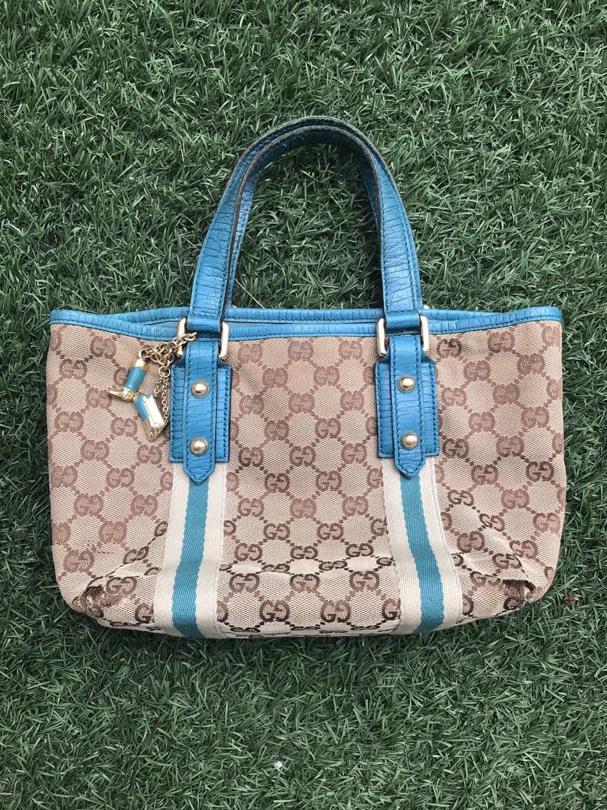 Gucci Gucci GG Pattern Mini tote hand Bag Size ONE SIZE - 13 Thumbnail