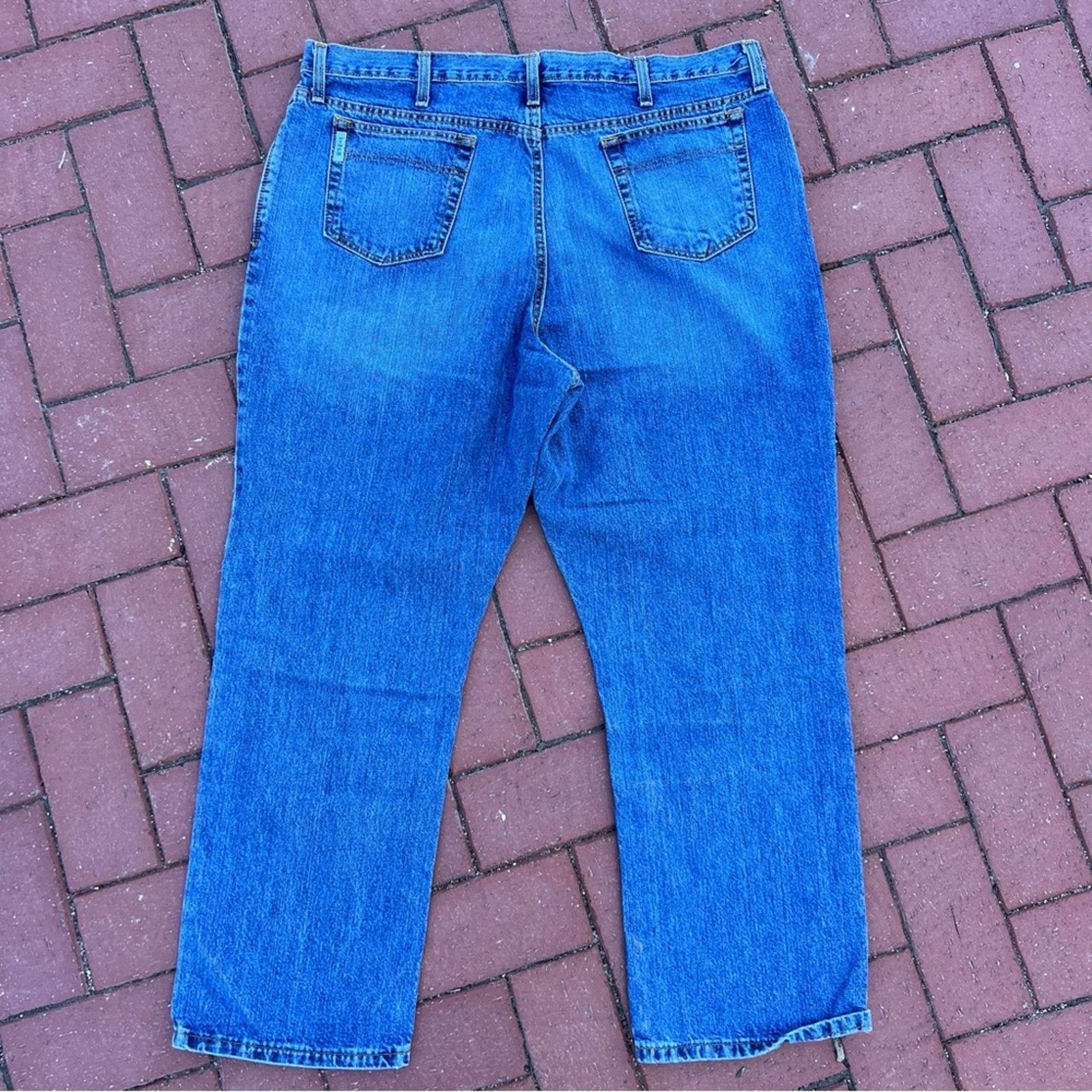 CINCH Cinch White Label 40x30 relaxed fit medium stone jeans Size US 40 / EU 56 - 2 Thumbnail