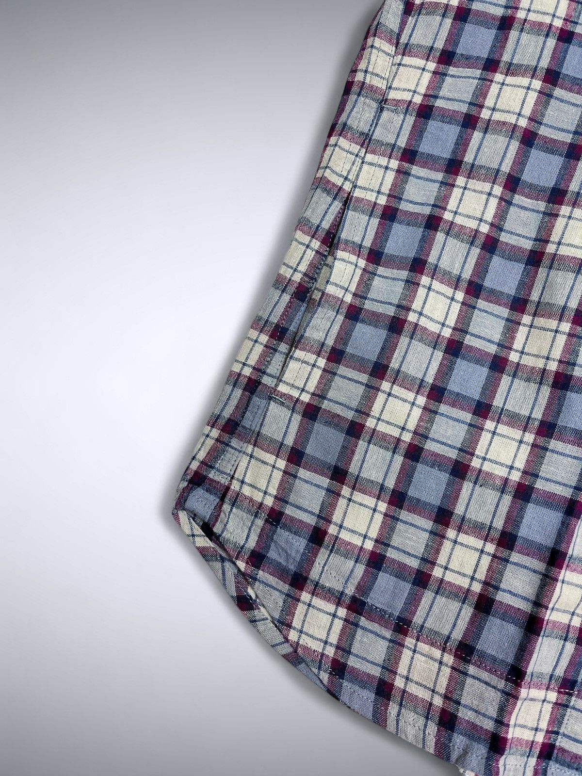 Hysteric Glamour × If Six Was Nine × Le Grande Bleu (L.G.B.) Monsieur Nicole Multipocket Semi Blazer Plaid Flannel Size M / US 6-8 / IT 42-44 - 6 Thumbnail