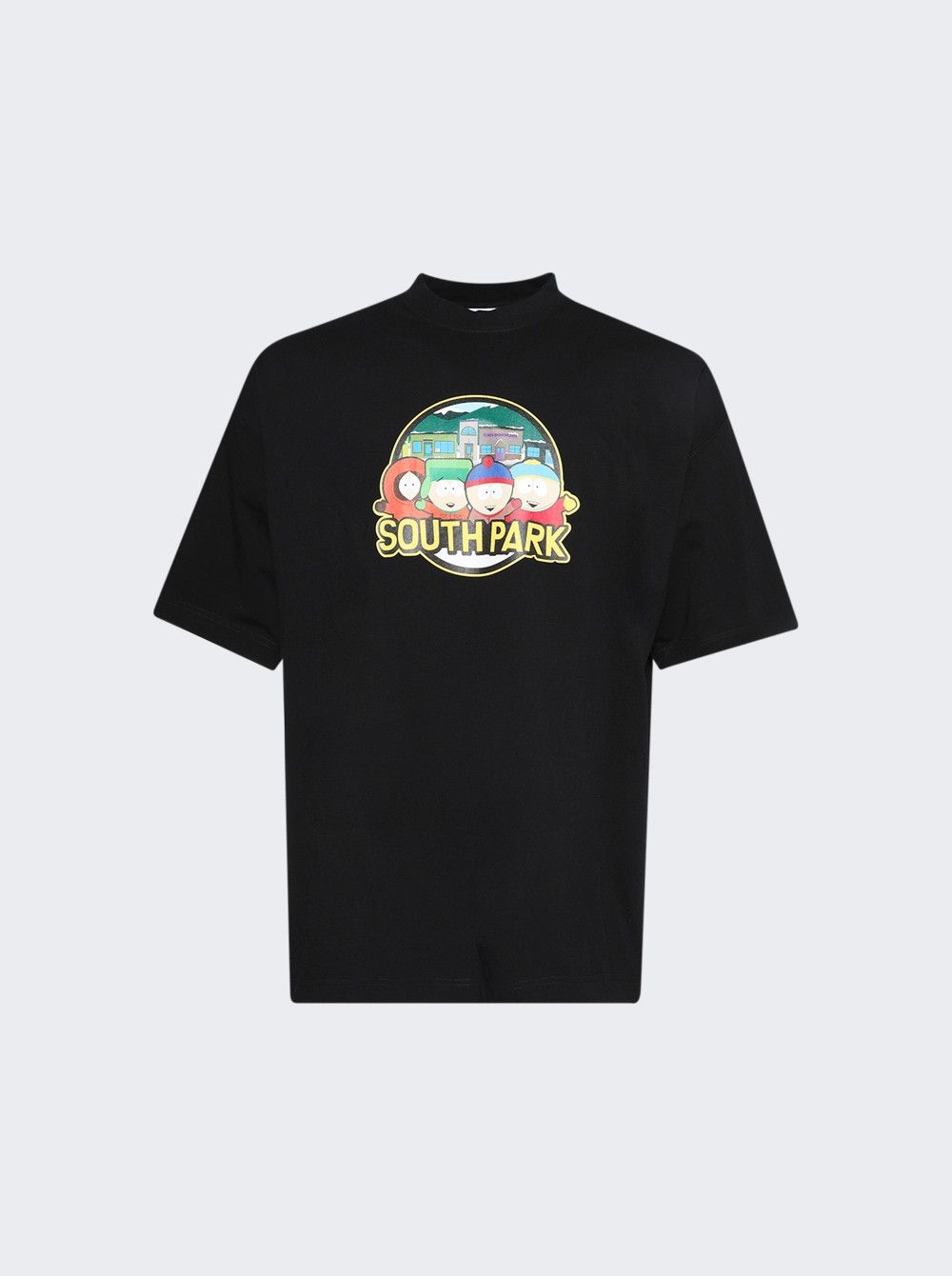 Vetements o1mle0226 Southpark Oversized T-Shirt in Black Size US S / EU 44-46 / 1 - 1 Thumbnail