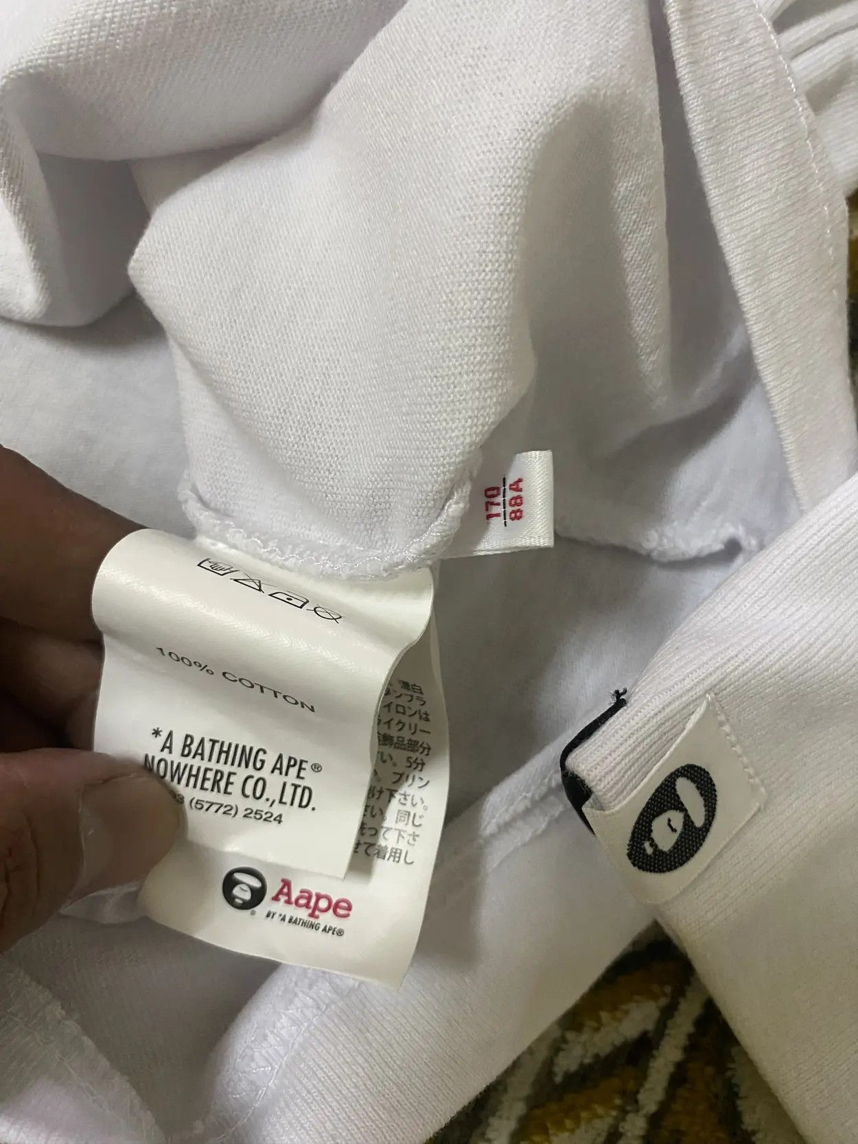 Aape Bape Bathing Ape Long Sleeve Size US S / EU 44-46 / 1 - 7 Thumbnail