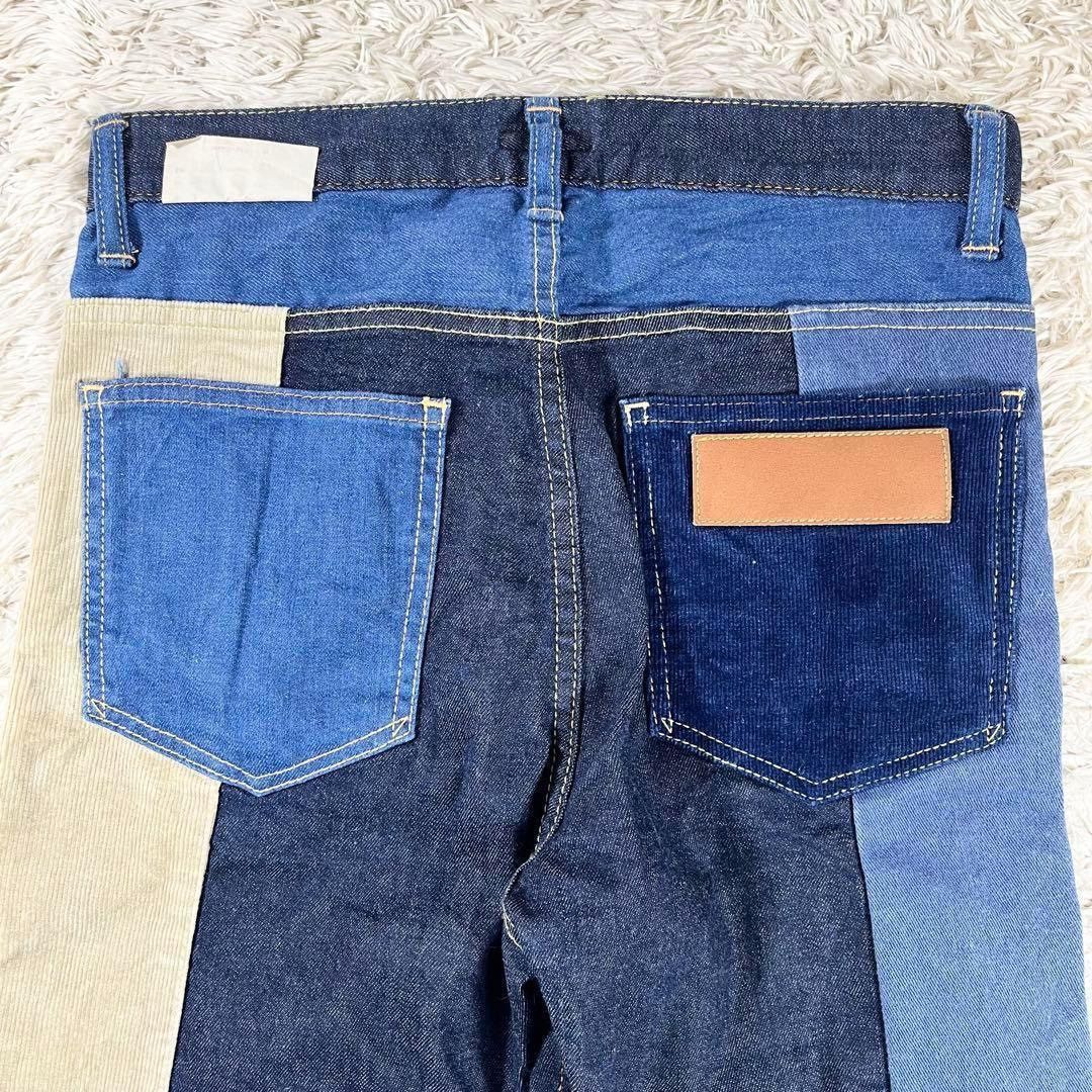 Kapital Corduroy Patchwork Pants Size US 28 / EU 44 - 7 Thumbnail
