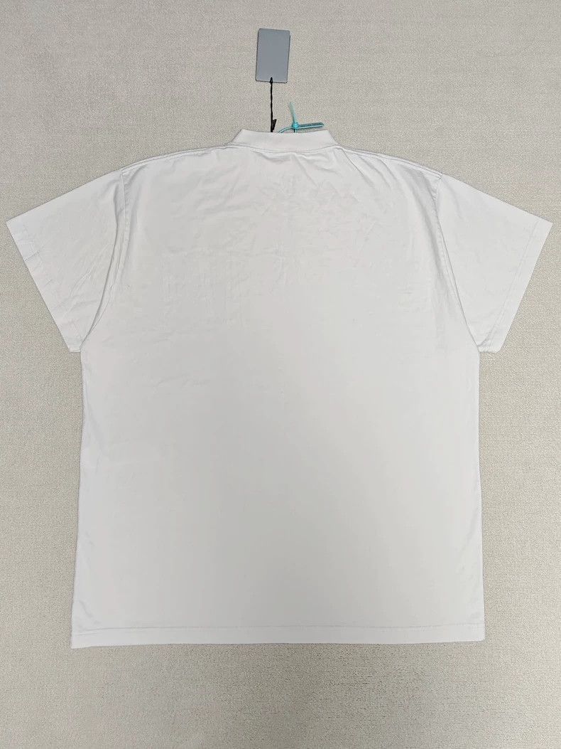 Balenciaga Balenciaga 23fw Bitcoin mud dyed vintage short sleeved T-sh Size US M / EU 48-50 / 2 - 2 Thumbnail