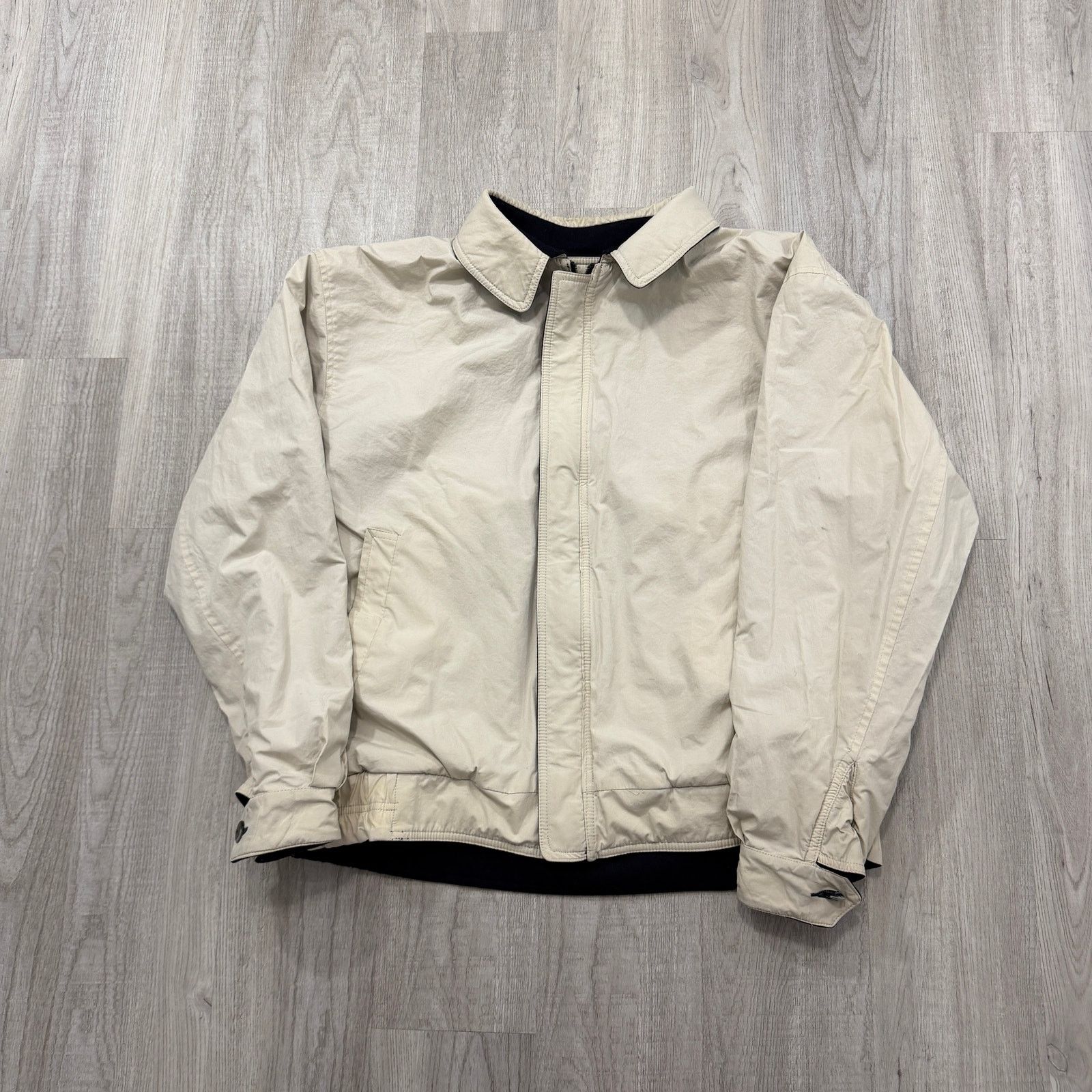 Vintage Vintage Zero King Reversible Jacket Men's Large Blue Beige Size US L / EU 52-54 / 3 - 5 Thumbnail