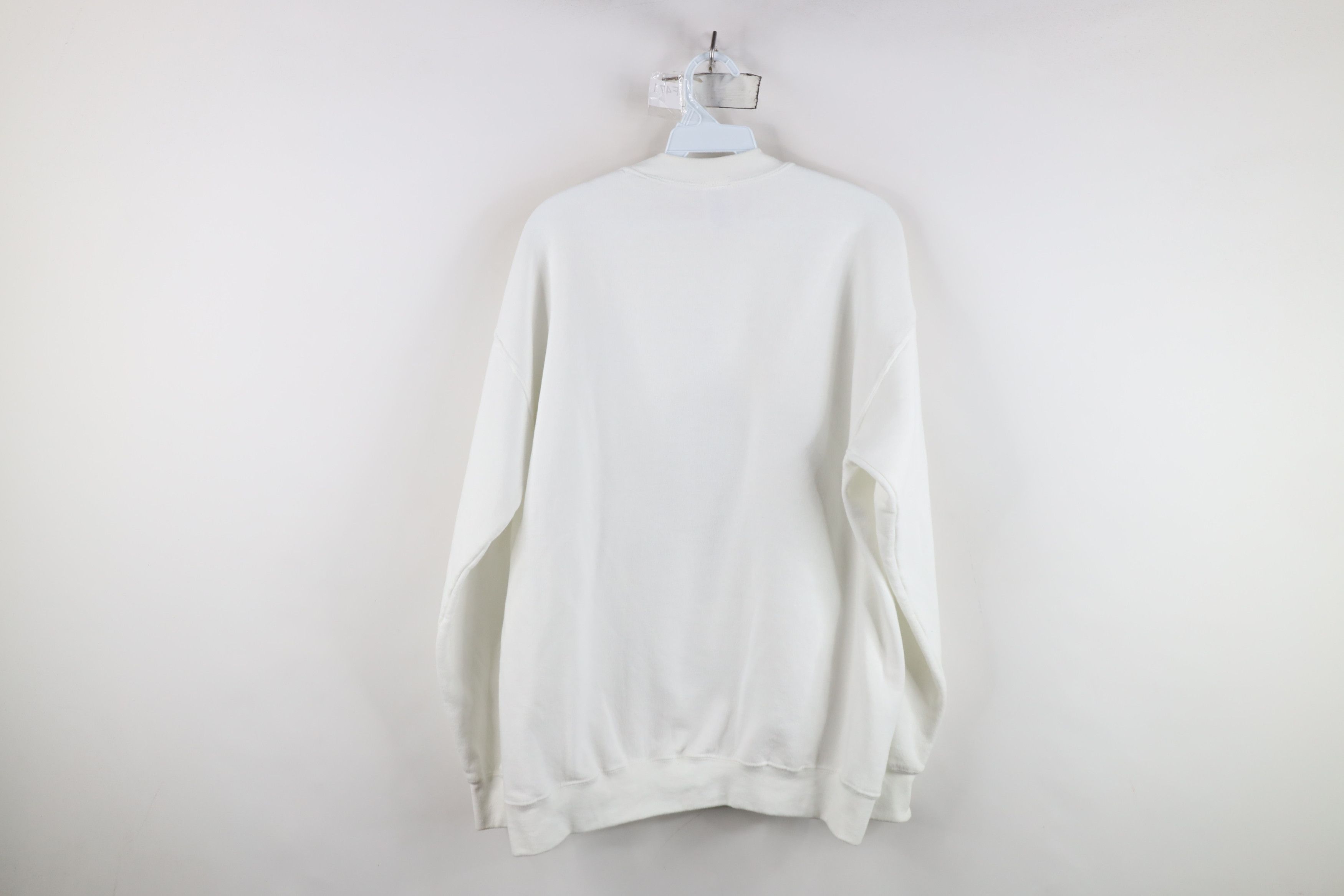 Vintage Vintage Y2K 2001 Peace On Earth Christmas Tree Sweatshirt Size M / US 6-8 / IT 42-44 - 12 Thumbnail