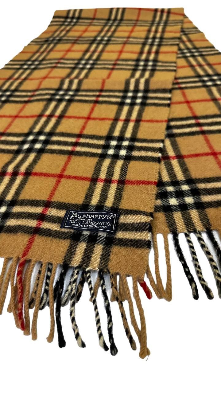 Burberry Burberrys Vintage Novacheck Scarf / Muffler Size ONE SIZE - 5 Thumbnail