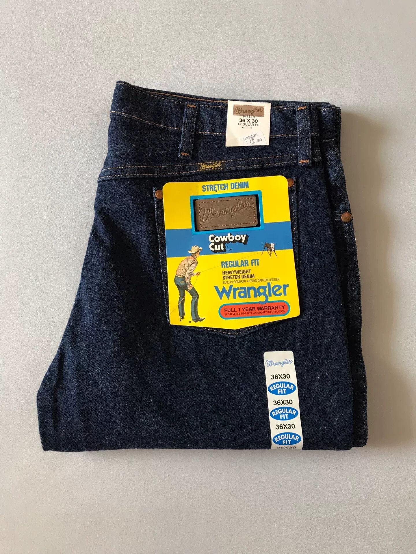 Wrangler Wrangler 947STR BootCut Jeans Size US 36 / EU 52 - 1 Thumbnail
