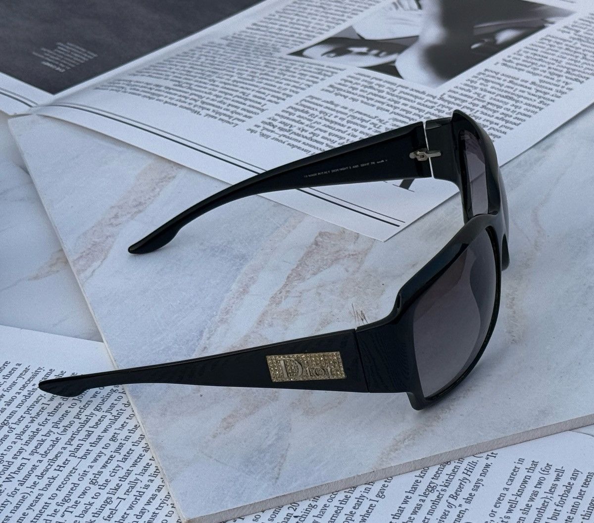 Dior Dior vintage sunglasses Dior Night 3 Size ONE SIZE - 8 Thumbnail