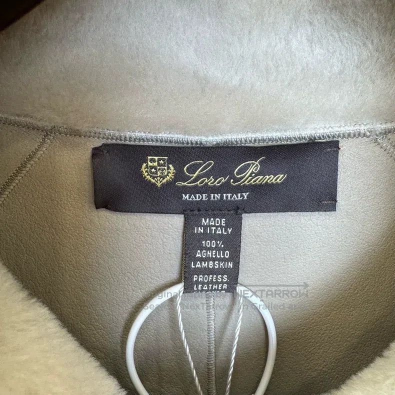 Loro Piana Loro Piana Beige fur and leather combination cloak Size S / US 4 / IT 40 - 3 Thumbnail