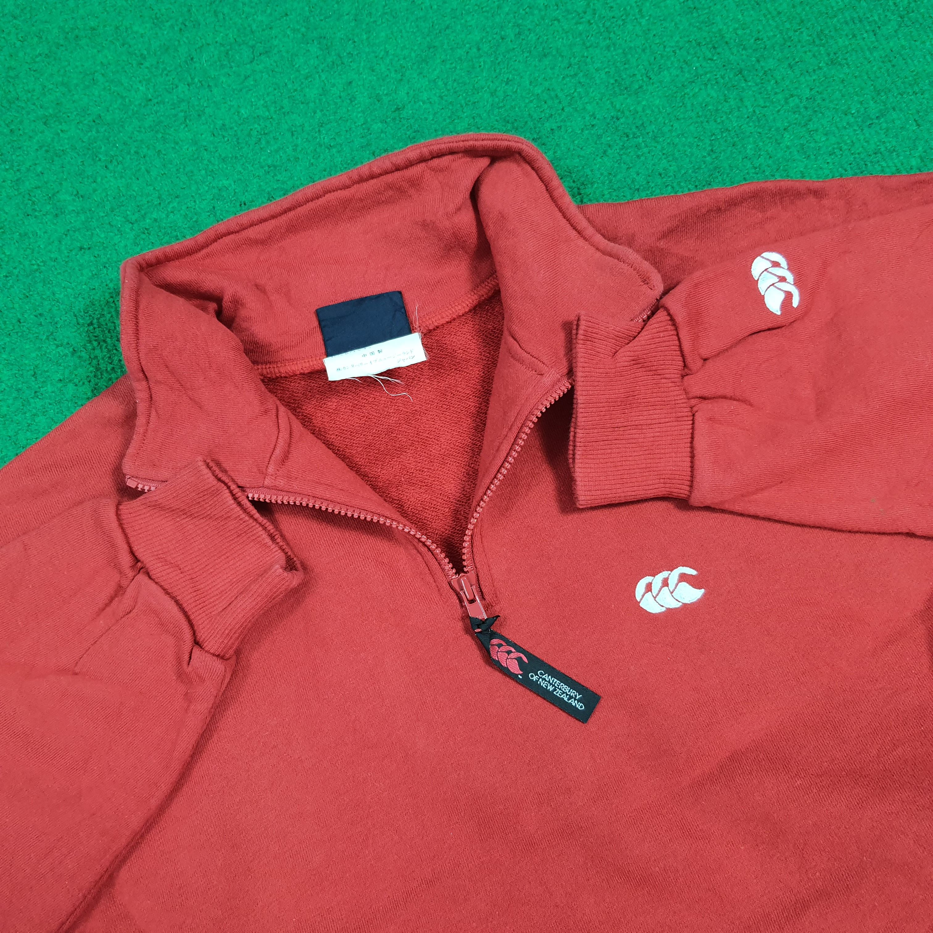 Canterbury of New Zealand Vintage Canterbury of New Zealand Half Zip Sweatshirt C283N3 Size US M / EU 48-50 / 2 - 4 Thumbnail