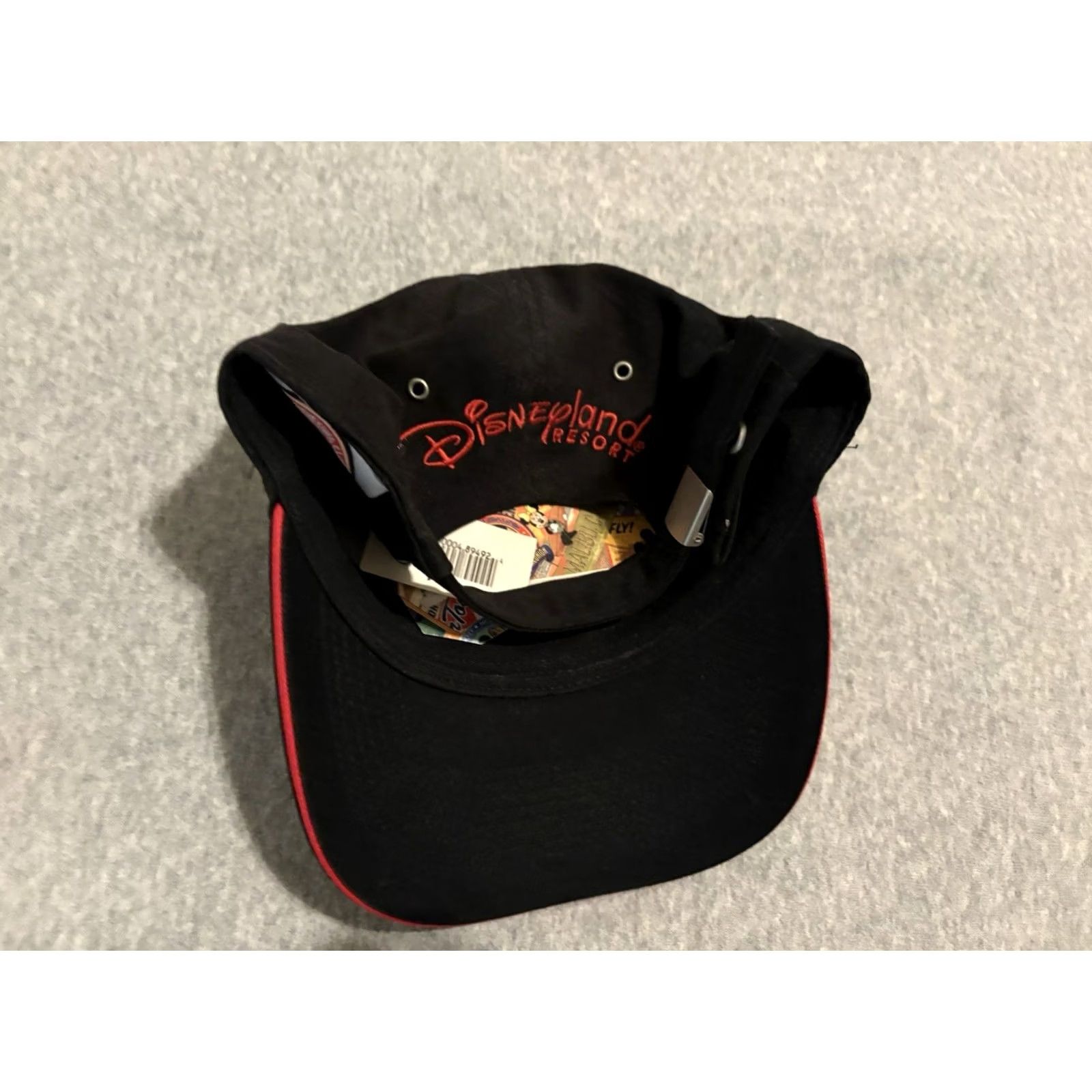 Disney VINTAGE Disney Disneyland Disneyana Convention Family Reunion Hat Cap NWT Mickey Mouse Black One Size Men Baseball Cap NWT Size ONE SIZE - 6 Thumbnail