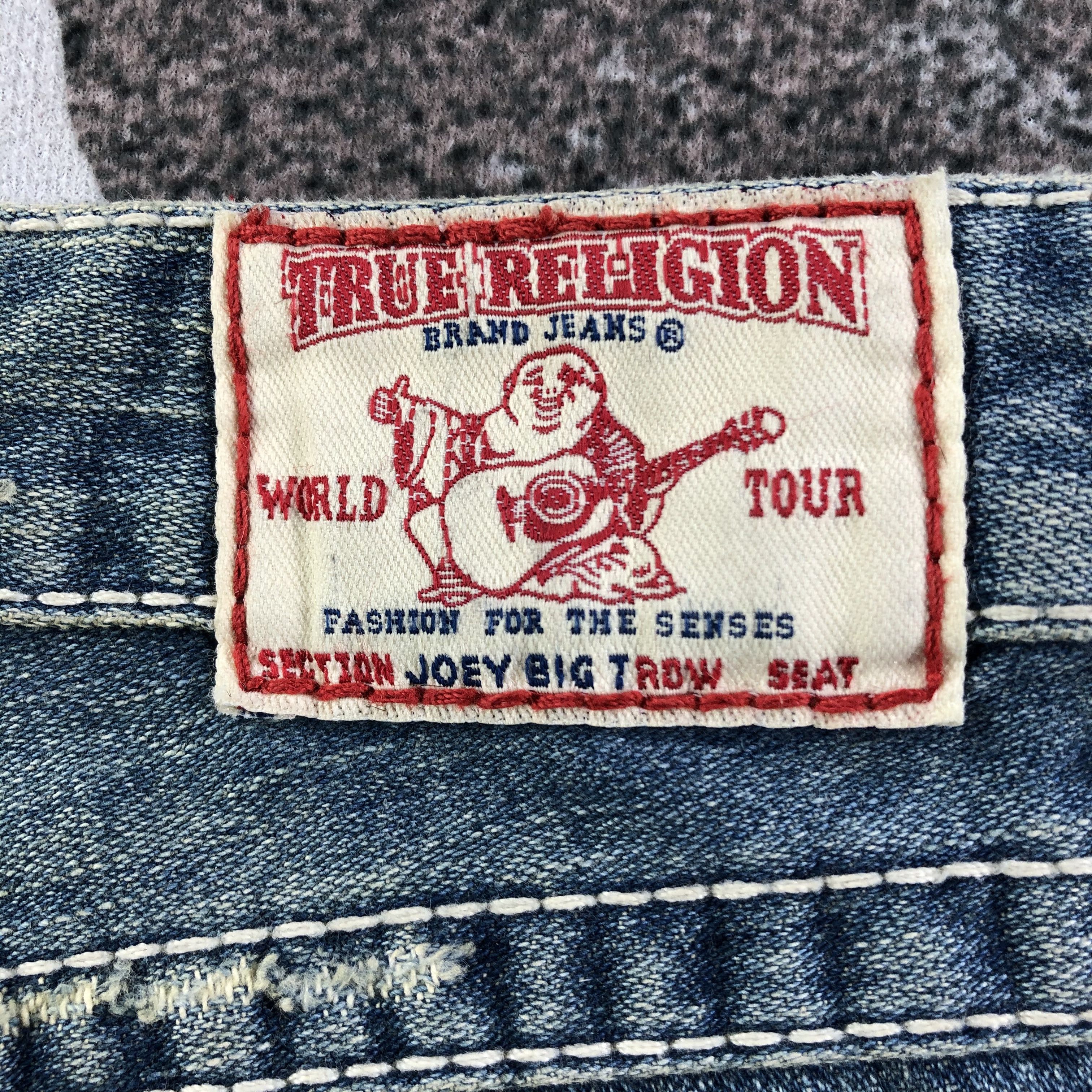 True Religion True Religion Joey Big T Jeans Flare Denim KJ1517 Size 28" / US 6 / IT 42 - 5 Thumbnail