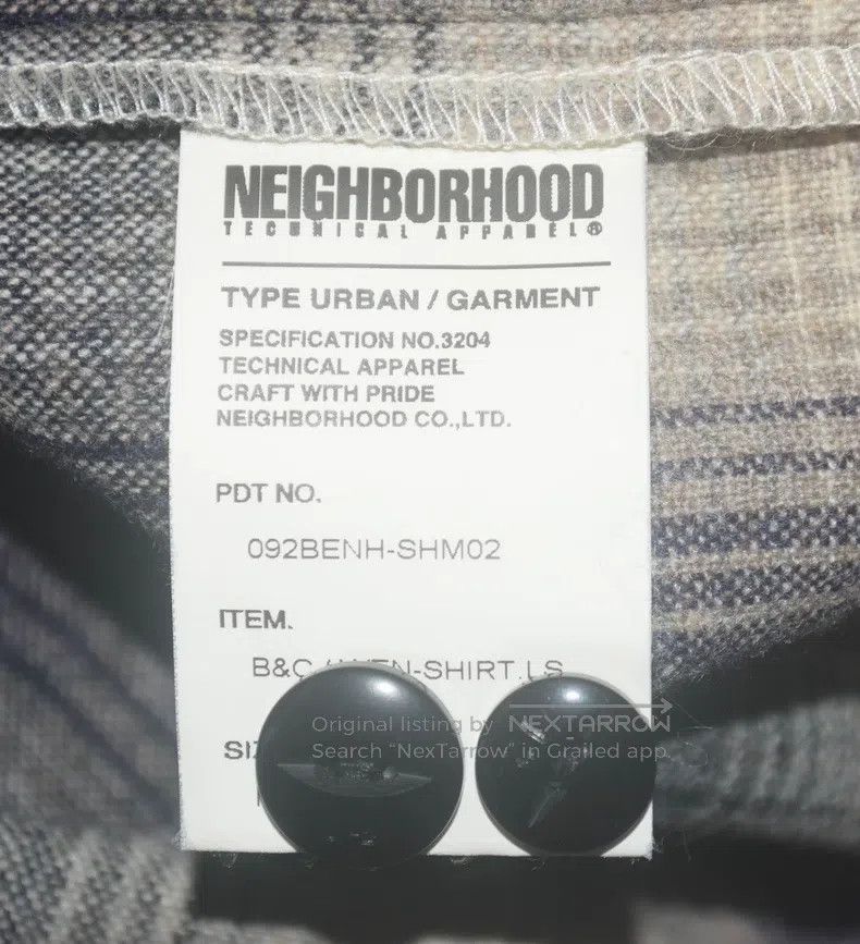 Neighborhood Neighborhood Psychedelic Plaid Gradient Plaid Wool Blended Size US M / EU 48-50 / 2 - 8 Thumbnail