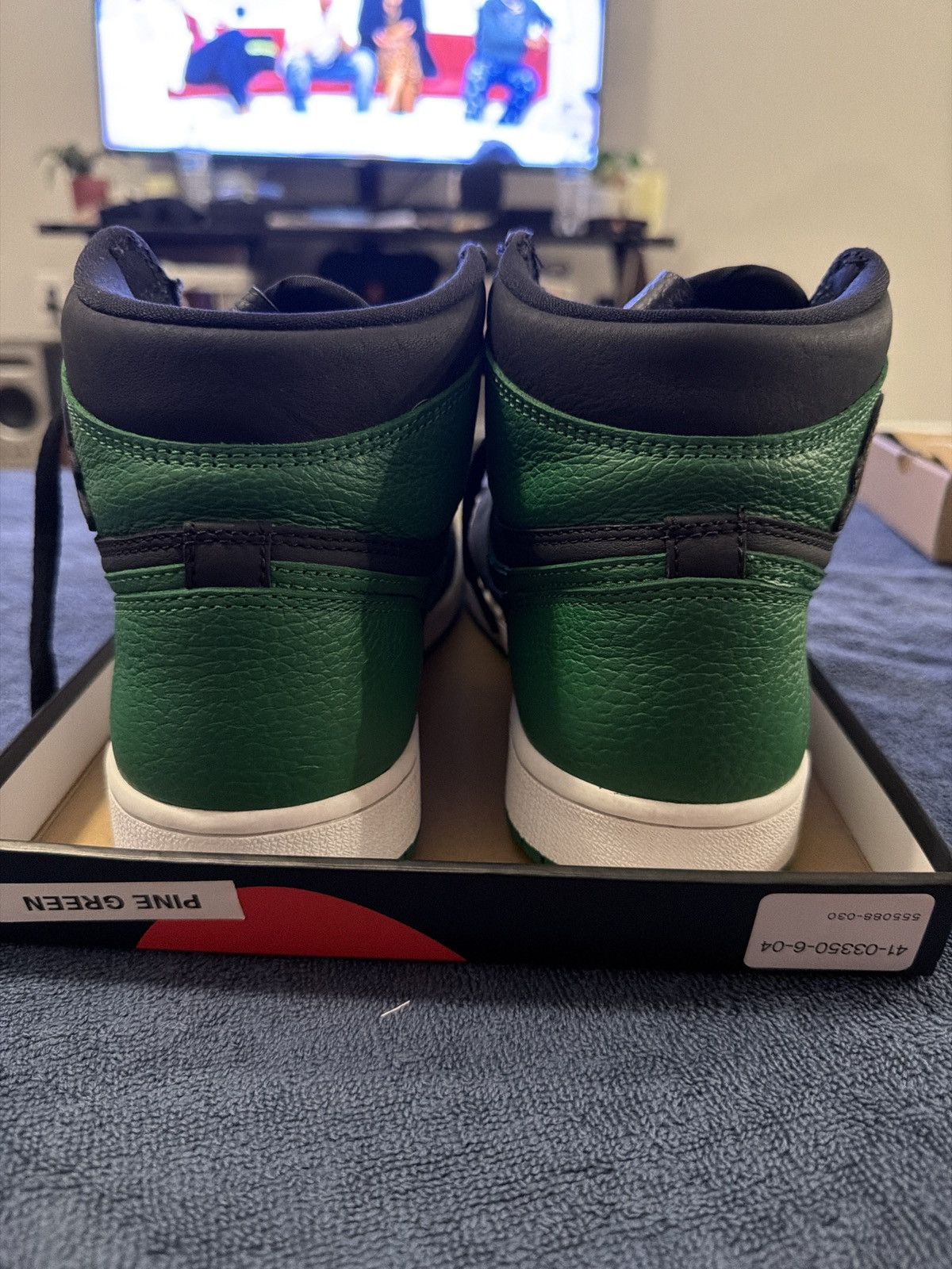 Nike Air jordan 1 Pine green Size US 9 / EU 42 - 3 Thumbnail