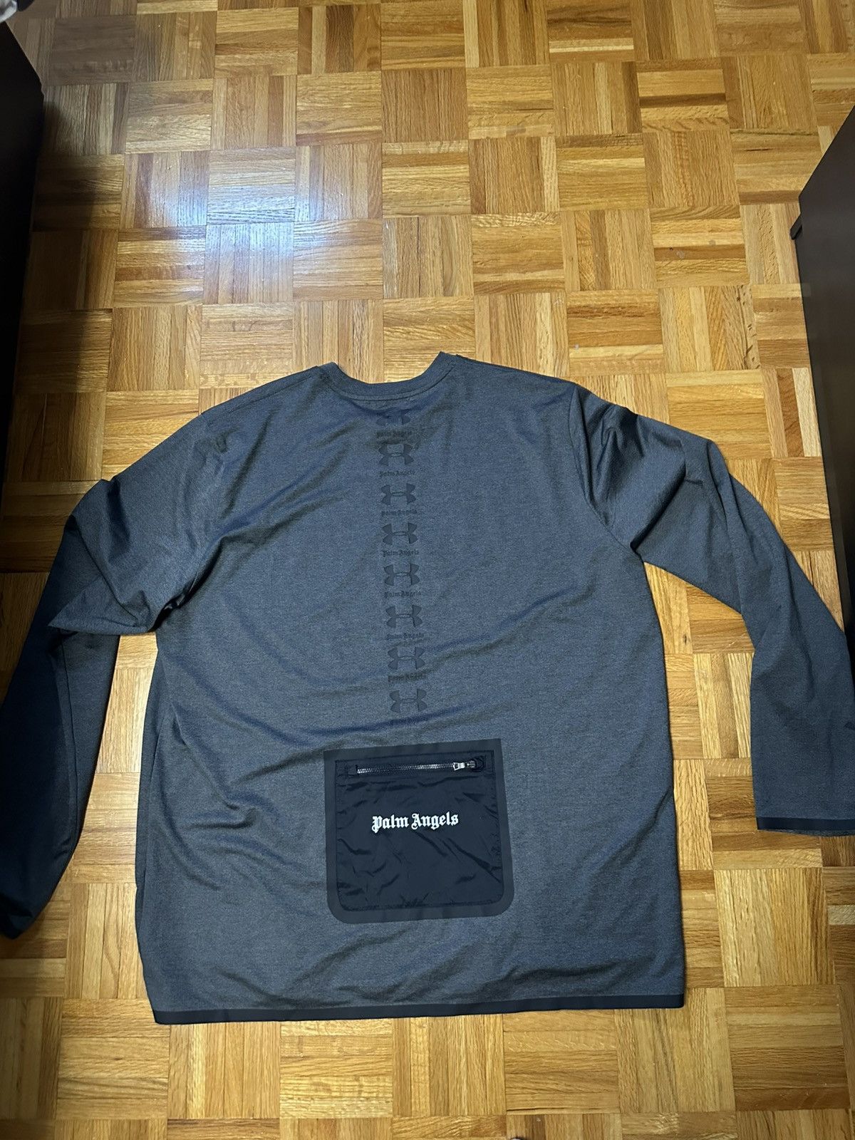 Palm Angels × Under Armour X Under Armour Logo T-Shirt Size US XL / EU 56 / 4 - 2 Thumbnail
