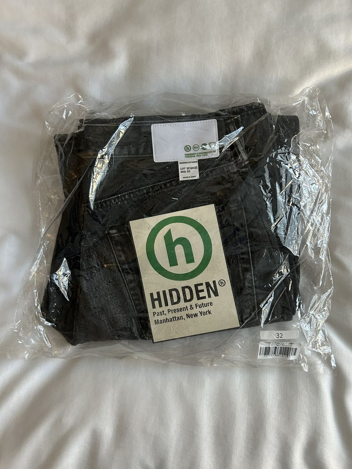 HIDDEN Hidden NY Baggy Denim Jeans Distressed Selvedge Japan Size US 32 / EU 48 - 16 Thumbnail