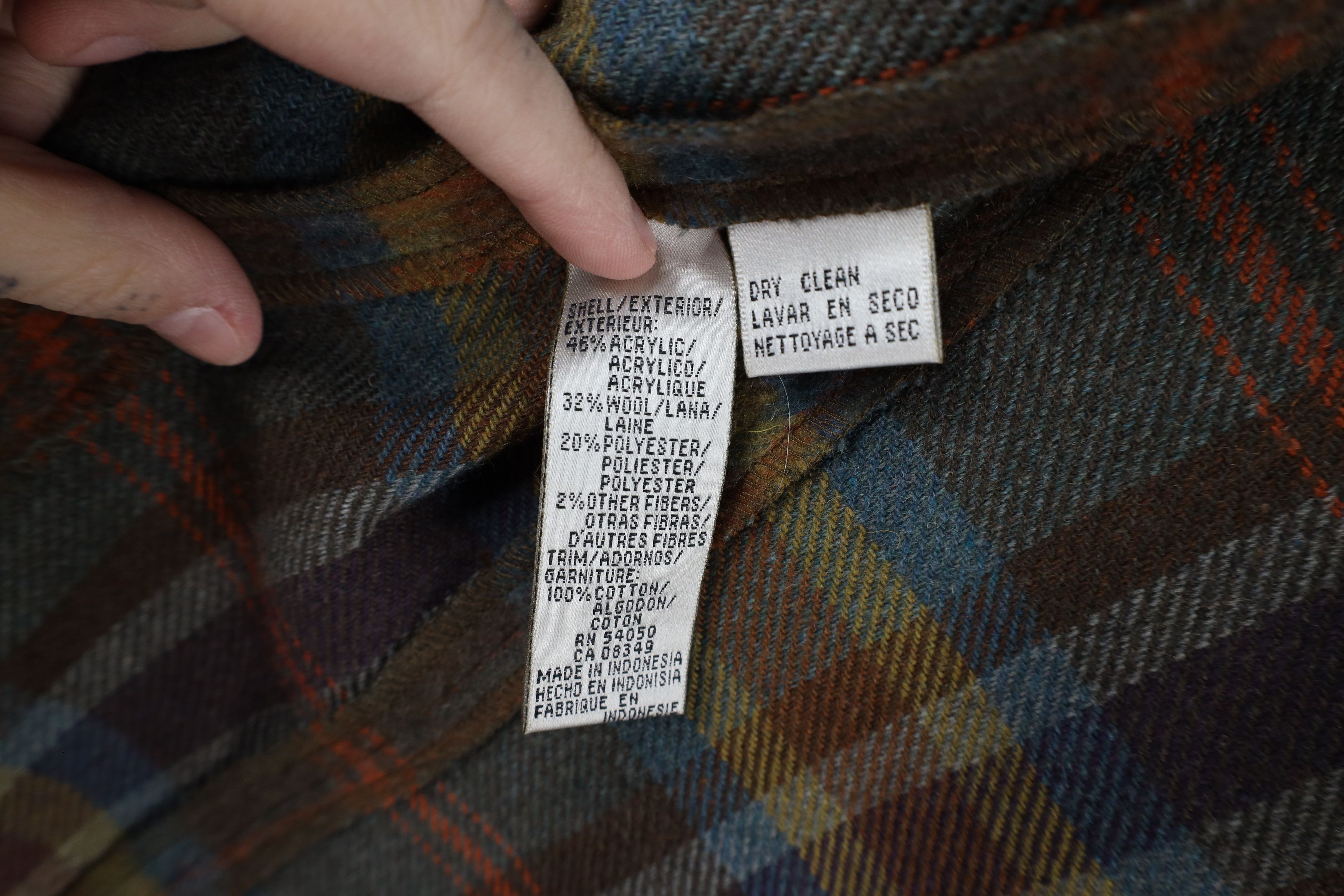 Vintage Vintage 90s Streetwear Rainbow Button Shirt Jacket Shacket Size M / US 6-8 / IT 42-44 - 8 Thumbnail