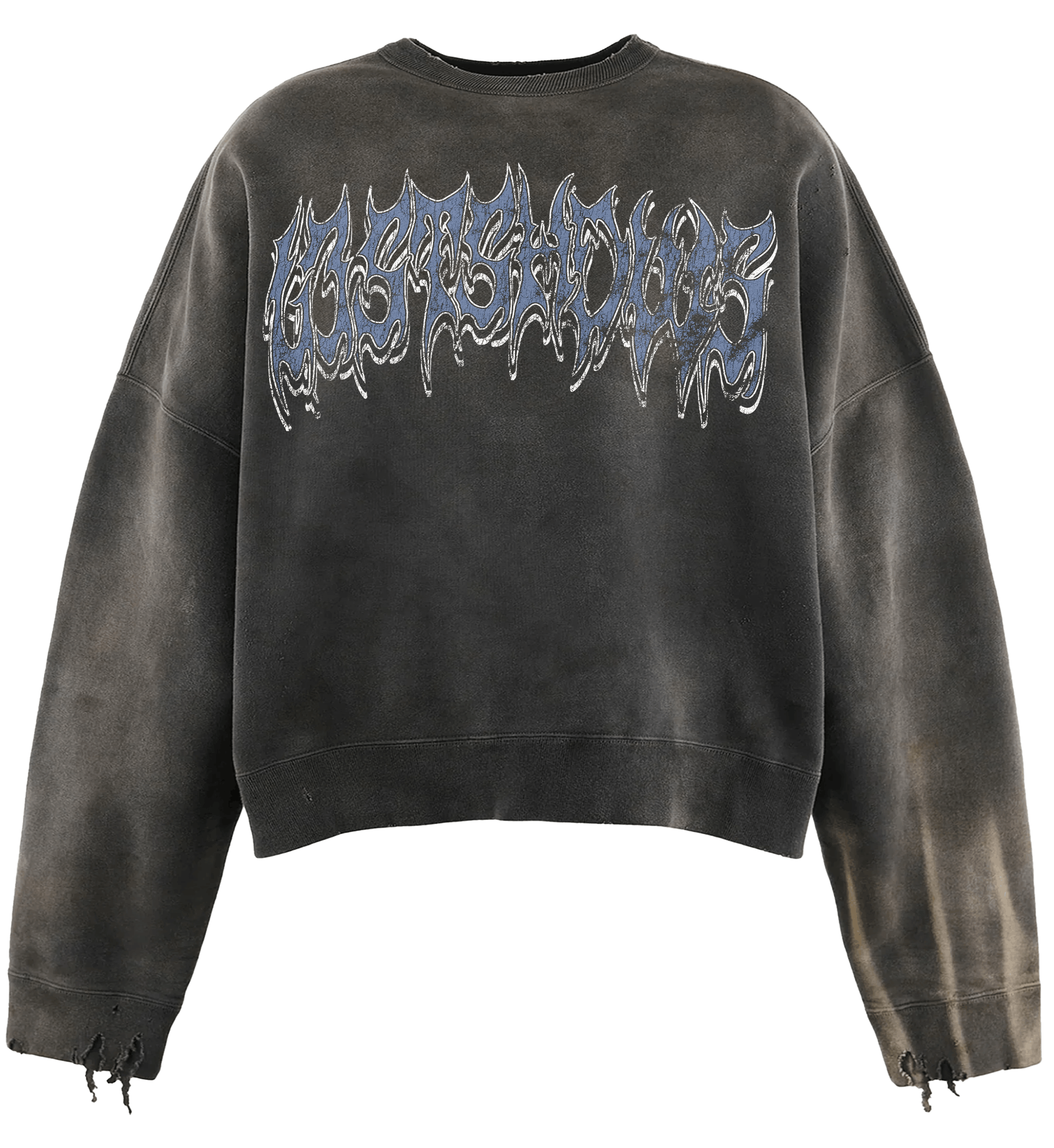 LOSTSHDWS LOSTSHDWS 'Vintage Wash' Black Sweatshirt Size US L / EU 52-54 / 3 - 1 Preview