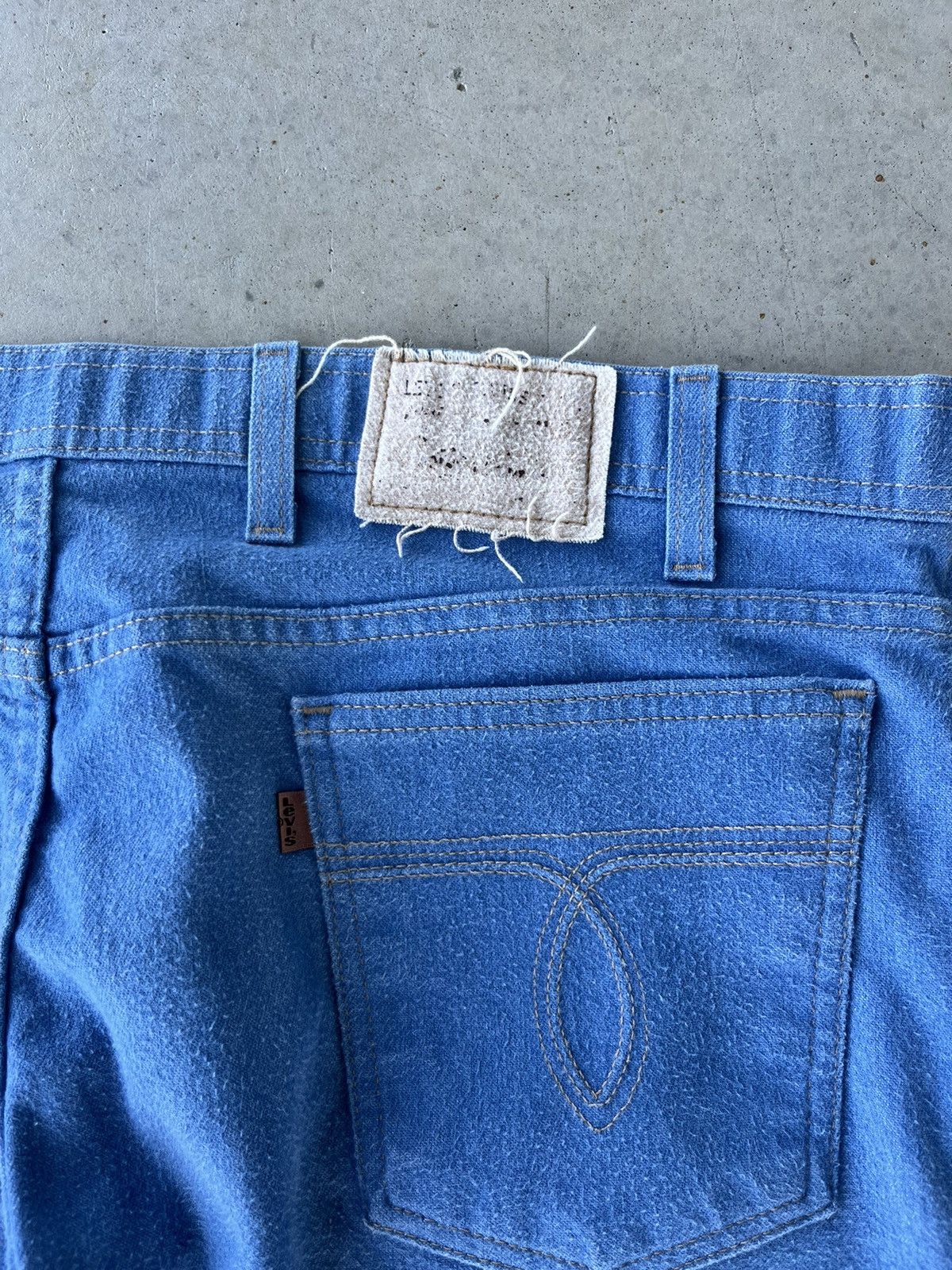 Levi's Vintage 90s Levi’s Action Jeans Wide Leg Pants Size US 43 - 3 Thumbnail