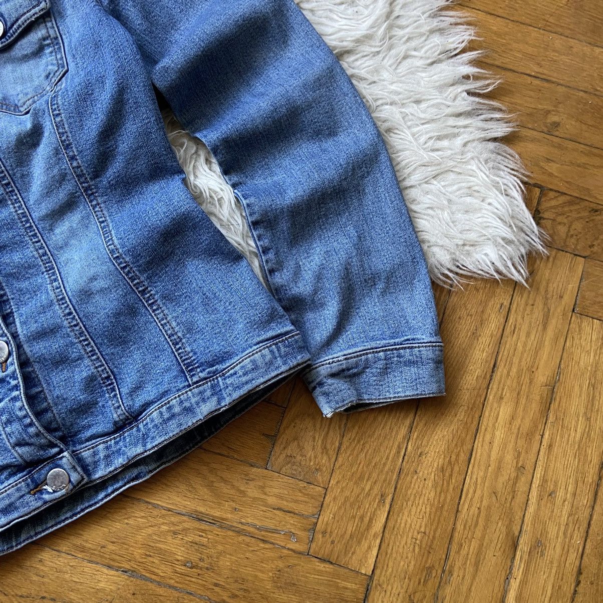 Miss Sixty 📌 Vintage 00s Miss Sixty Denim Crop Y2K Jacket Size M / US 6-8 / IT 42-44 - 8 Thumbnail