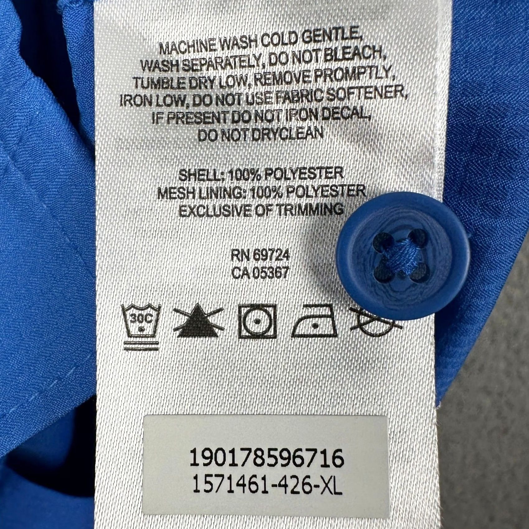 Vintage Columbia Shirt Button-Up Mens XL Blue Vented Pocket Omni-Shade Fishing Hiking Size US XL / EU 56 / 4 - 5 Thumbnail