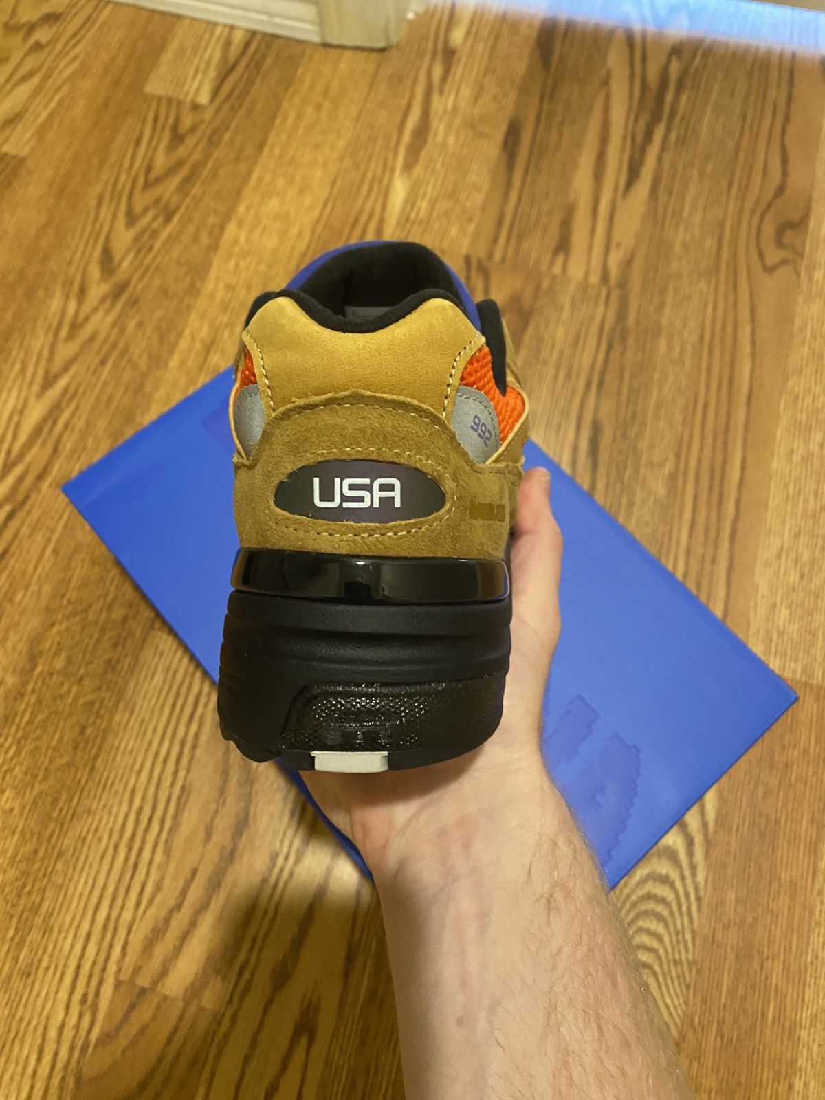 Action Bronson × New Balance BRAND NEW BAKLAVA NEW BALANCE 992 TIGER EYE Size US 7 / EU 40 - 5 Thumbnail