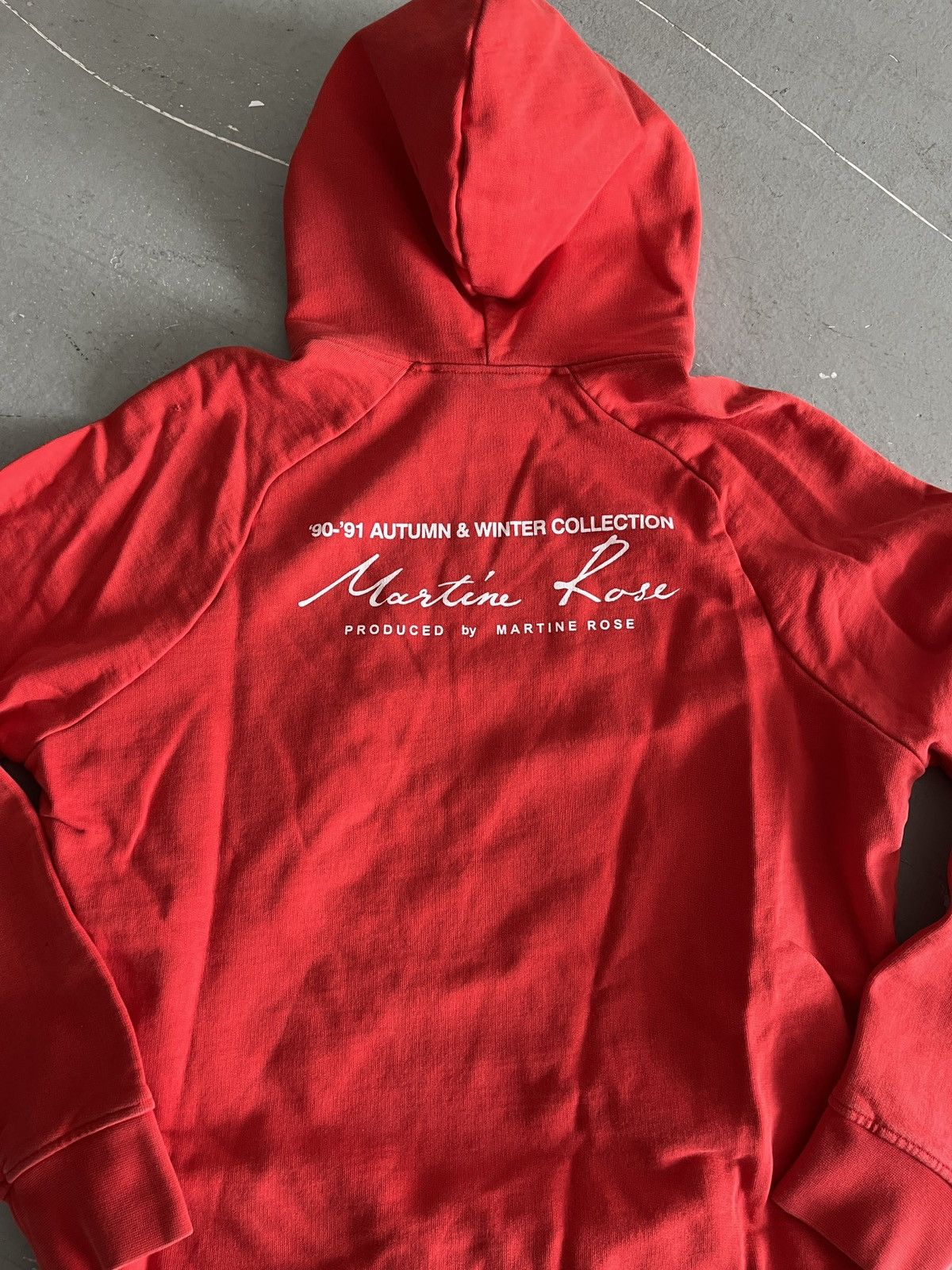 Martine Rose Martine Rose ‘90-‘91 Autumn and Winter Hoodie (unisex) Size US S / EU 44-46 / 1 - 21 Thumbnail