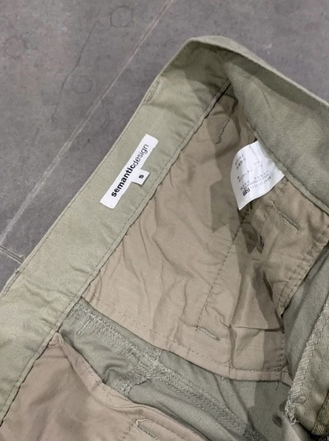 semanticdesign Vintage Y2K Semantic Design Bondage Cargo Flare Pants lgb Size US 30 / EU 46 - 7 Thumbnail
