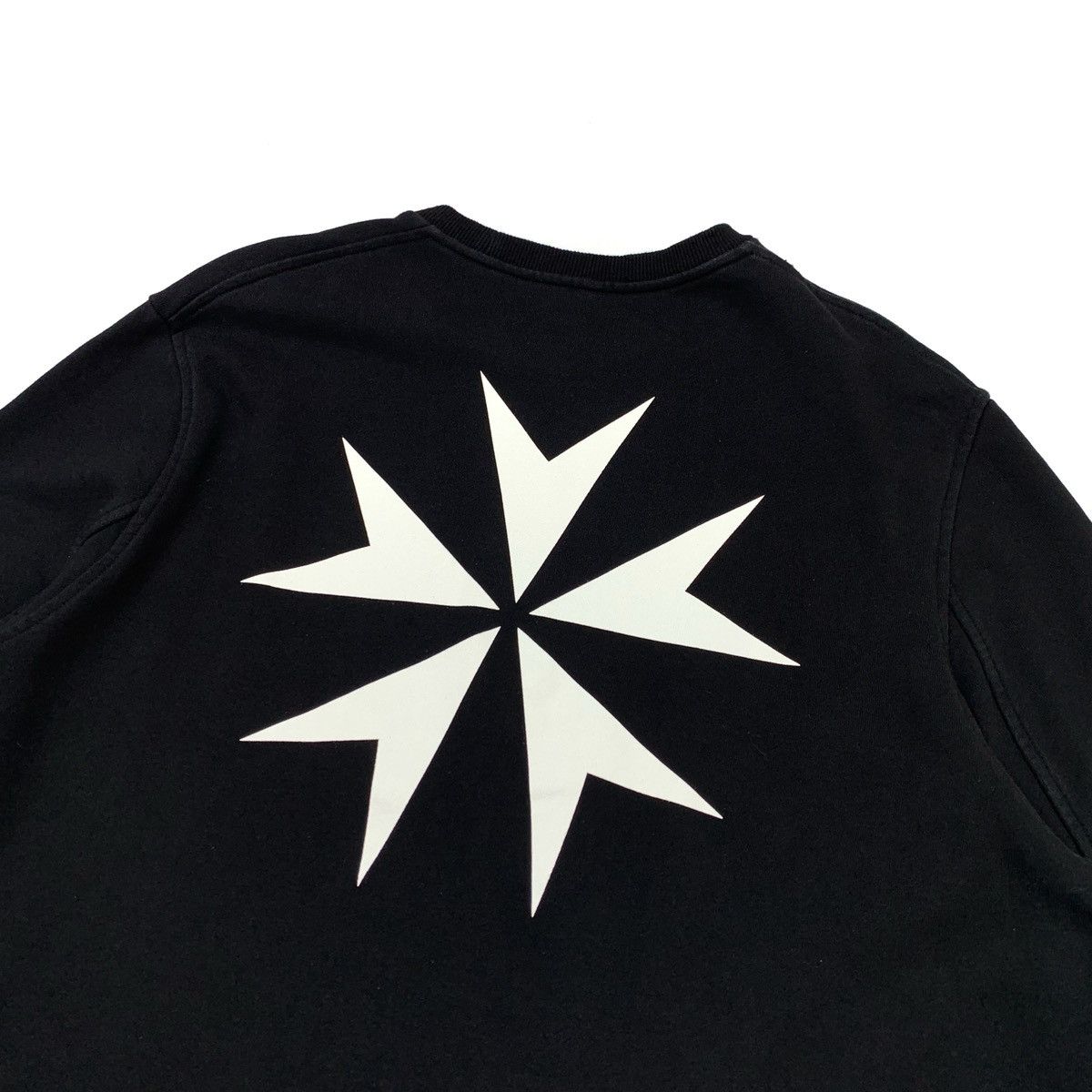 Neil Barrett Neil Barrett Military Star Sweatshirt Black Logo Size XXL Size US XXL / EU 58 / 5 - 14 Thumbnail