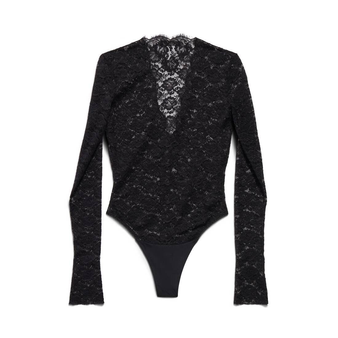Balenciaga oc11z0825 V-Neck Bodytop in Black Size XL / US 12-14 / IT 48-50 - 5 Thumbnail